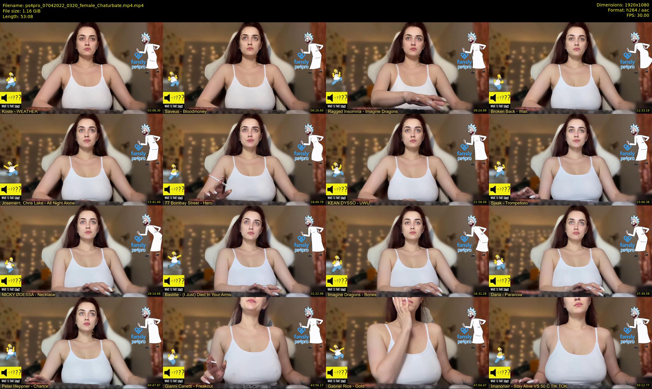 ps4pro — 54 minute Chaturbate female cam show recording, 1080p, Apr 7, 2022