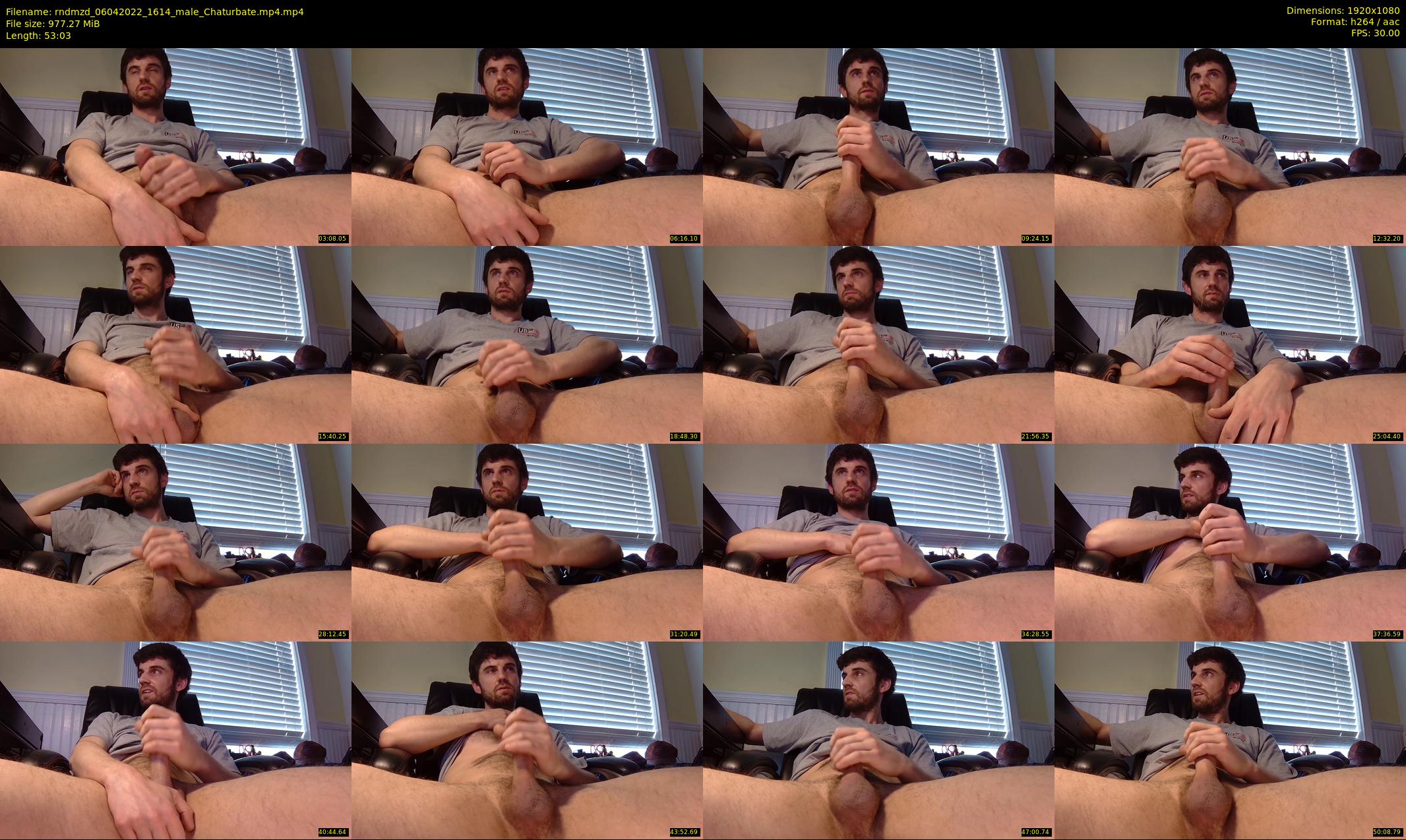 rndmzd — 54 minute Chaturbate male cam show recording, 1080p, Apr 6, 2022