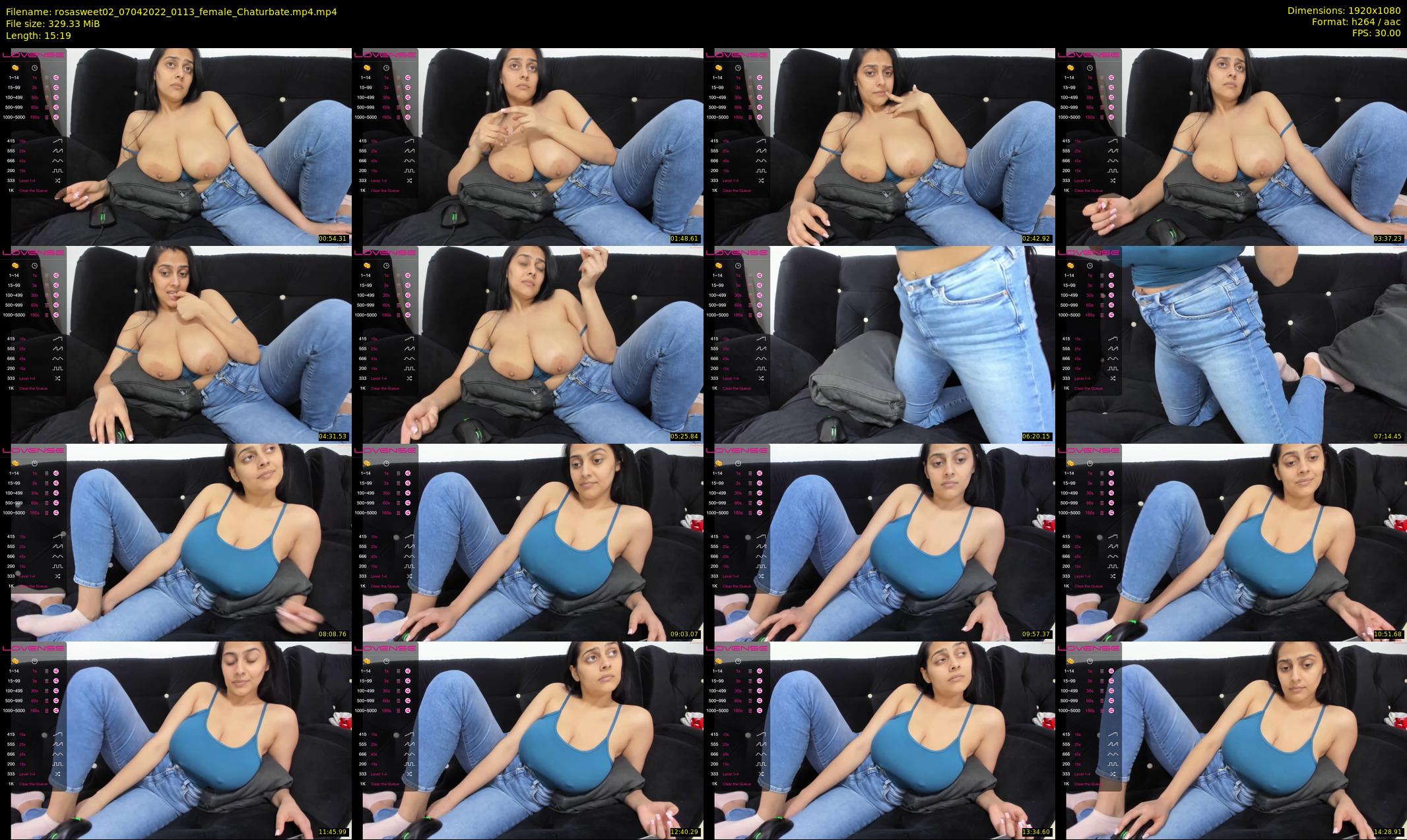 rosasweet02 — 16 minute Chaturbate female cam show recording, 1080p, Apr 7, 2022