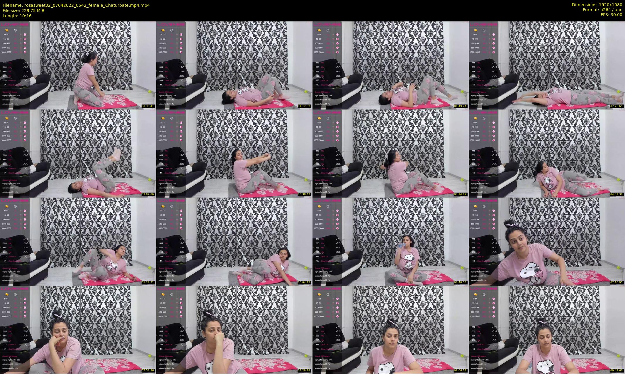 rosasweet02 — 11 minute Chaturbate female cam show recording, 1080p, Apr 7, 2022