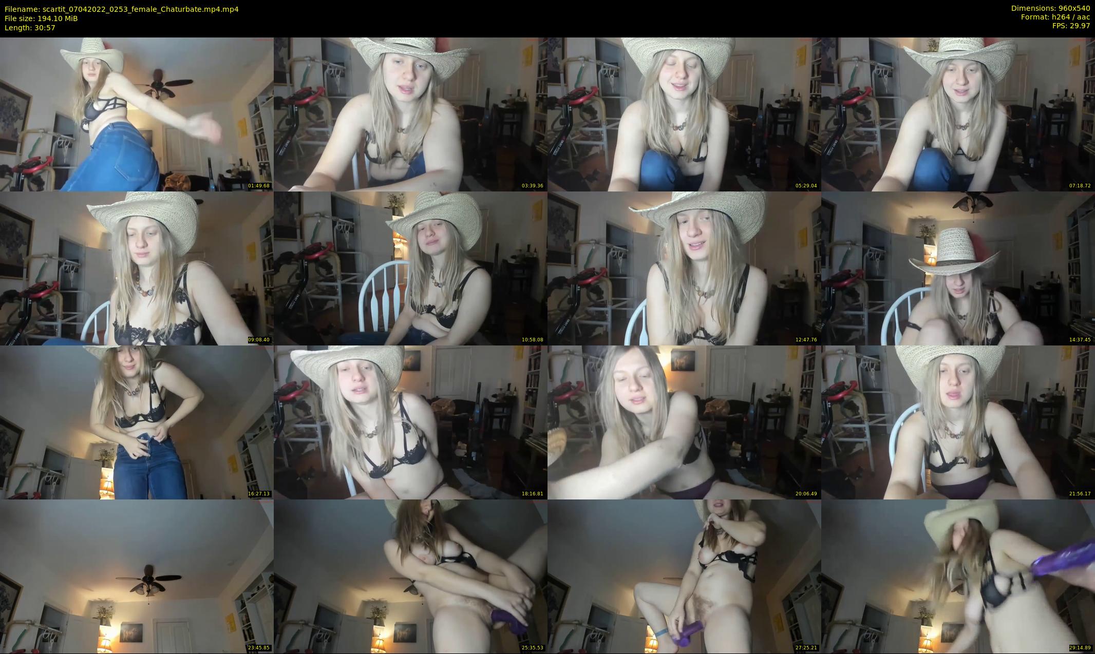 scartit — 31 minute Chaturbate female cam show recording, 480p, Apr 7, 2022