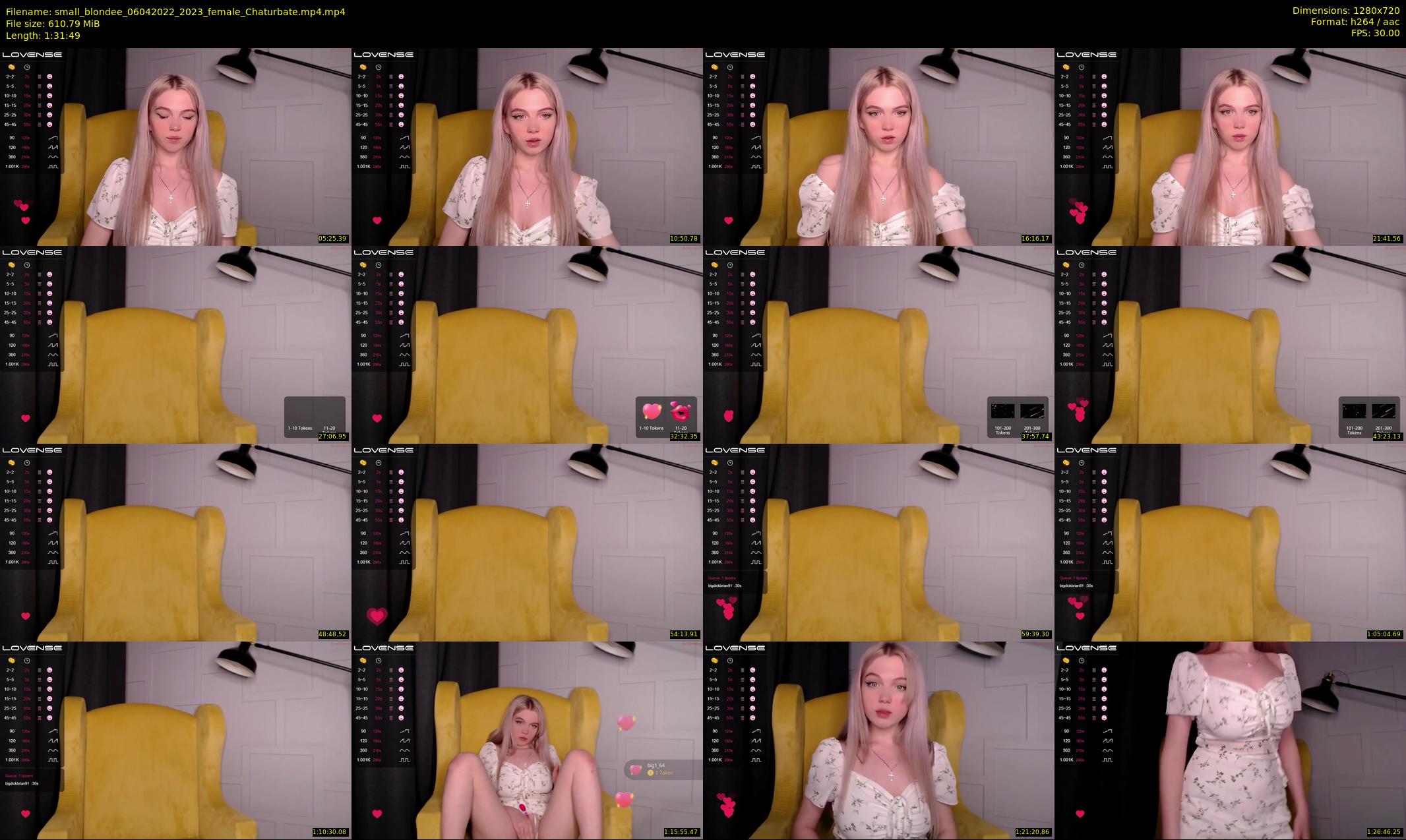 small_blondee — 92 minute Chaturbate female cam show recording, 720p, Apr 6, 2022