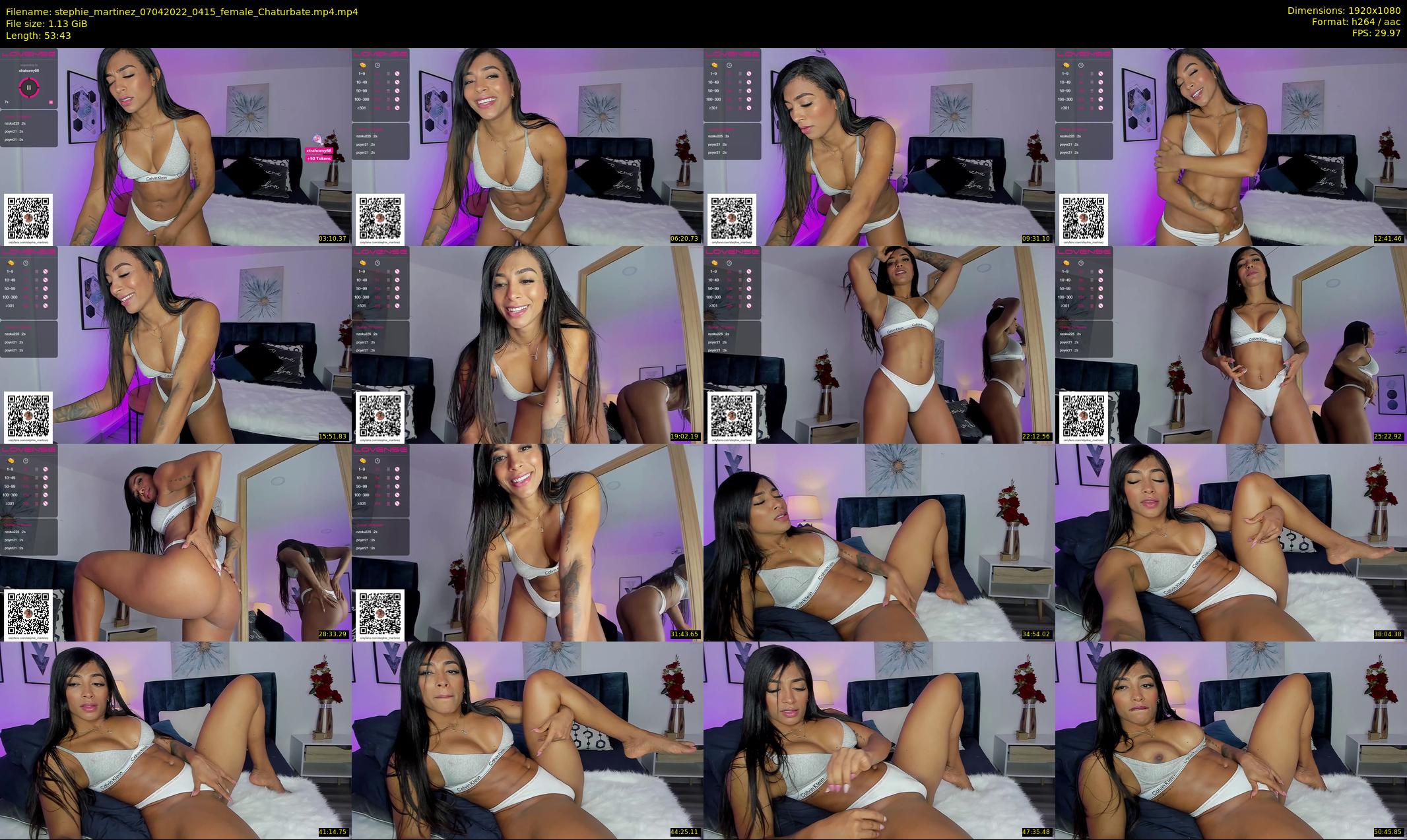stephie_martinez — 54 minute Chaturbate female cam show recording, 1080p, Apr 7, 2022