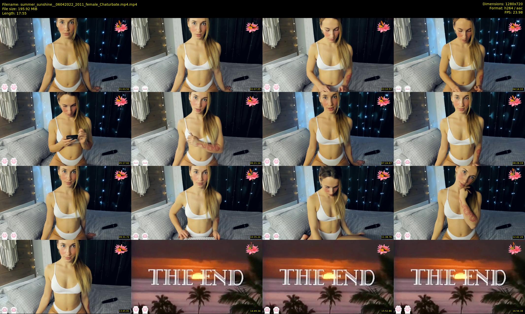 summer_sunshine_ — 18 minute Chaturbate female cam show recording, 720p, Apr 6, 2022