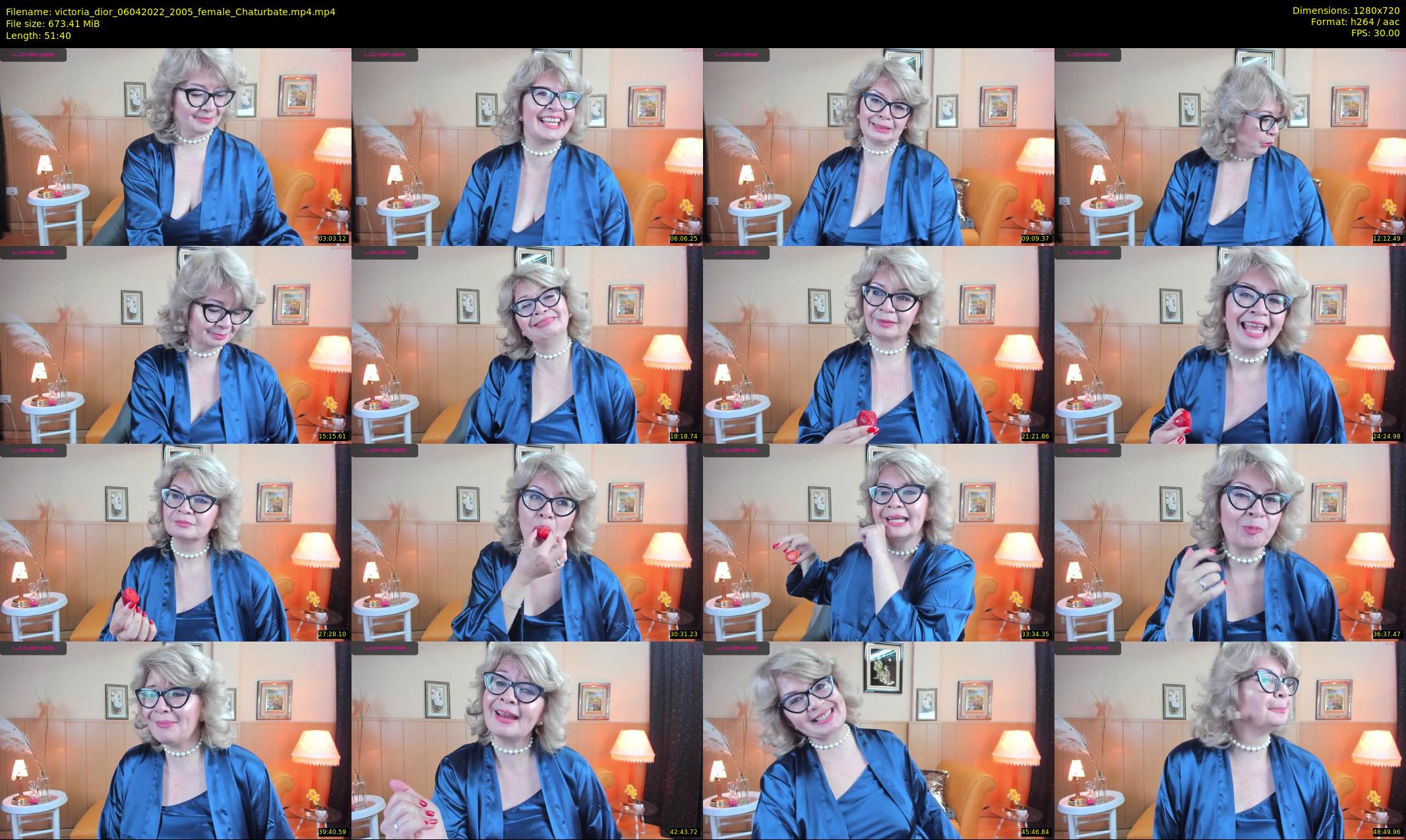 victoria_dior — 52 minute Chaturbate female cam show recording, 720p, Apr 6, 2022
