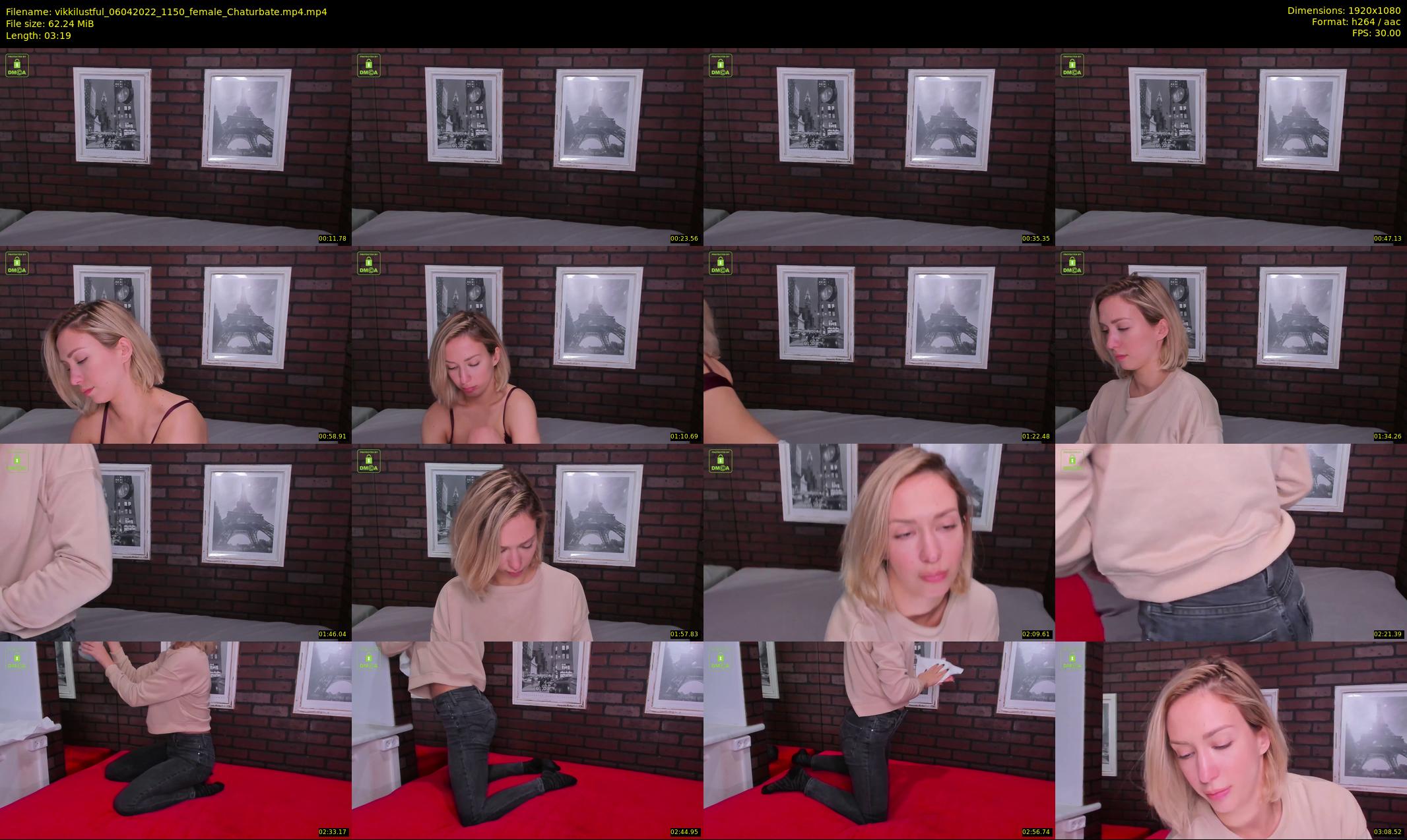 vikkilustful — 4 minute Chaturbate female cam show recording, 1080p, Apr 6, 2022