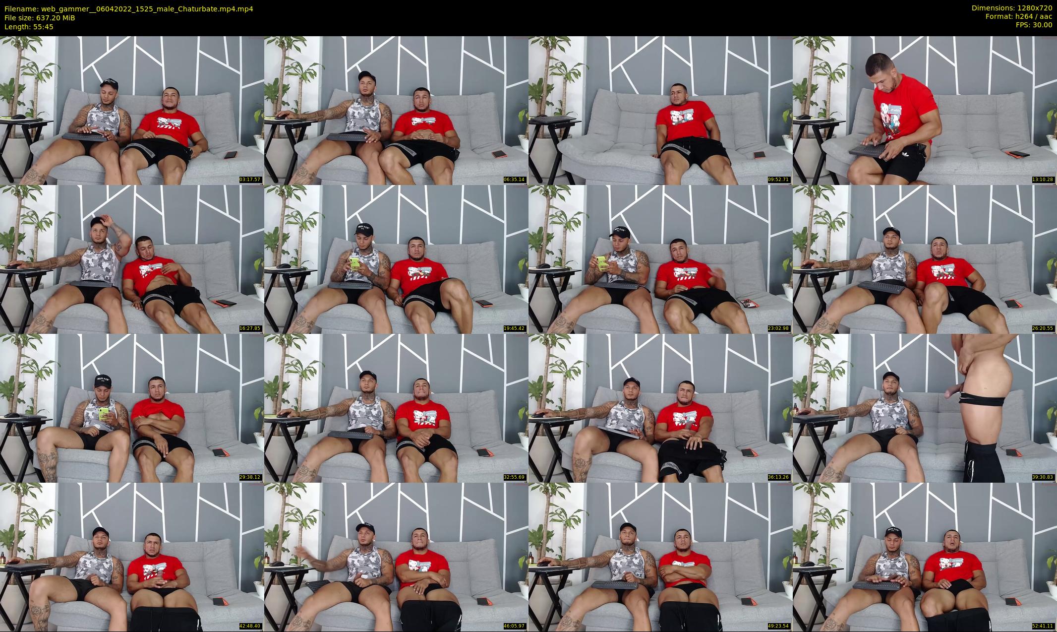 web_gammer_ — 56 minute Chaturbate male cam show recording, 720p, Apr 6, 2022