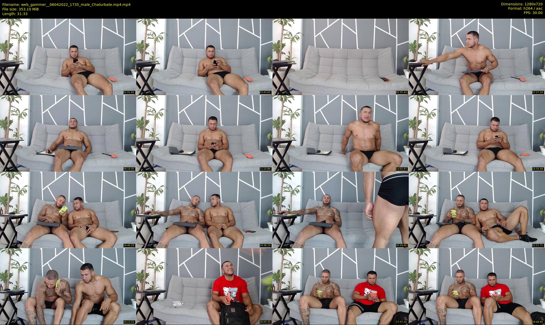 web_gammer_ — 32 minute Chaturbate male cam show recording, 720p, Apr 6, 2022