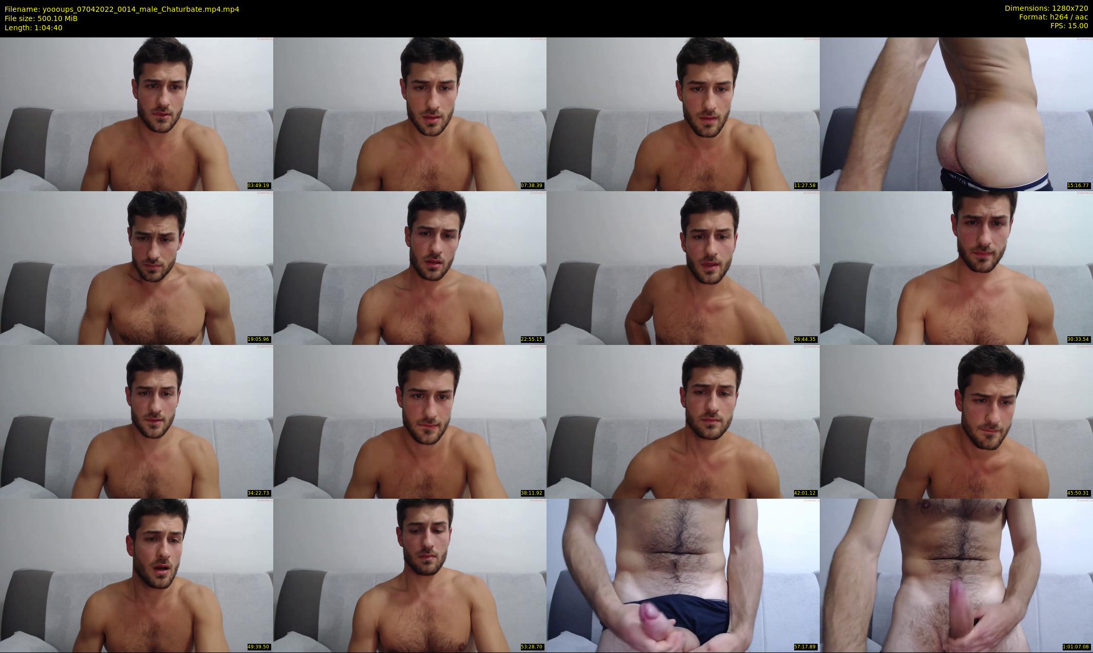 yoooups — 65 minute Chaturbate male cam show recording, 720p, Apr 7, 2022