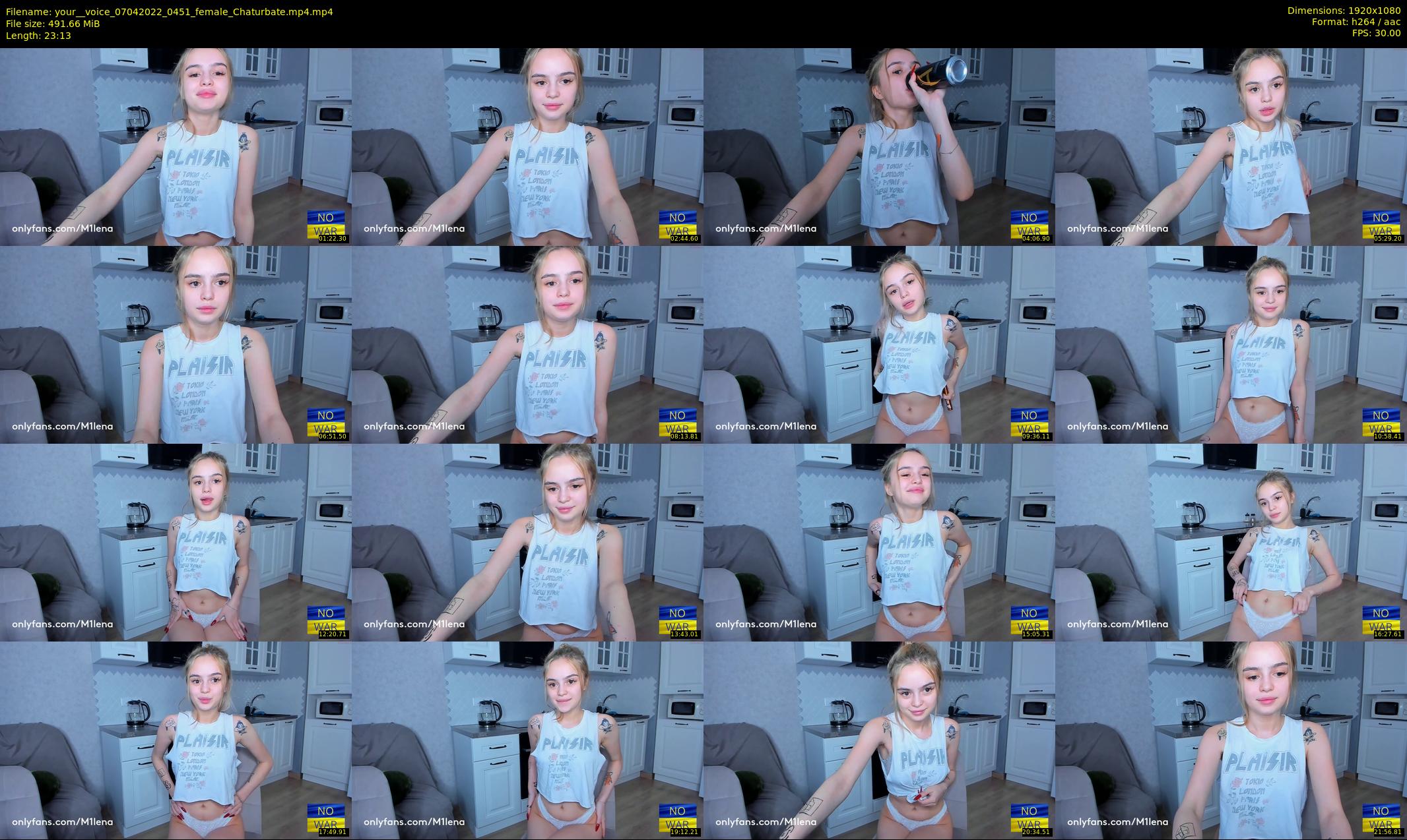 your__voice — 24 minute Chaturbate female cam show recording, 1080p, Apr 7, 2022