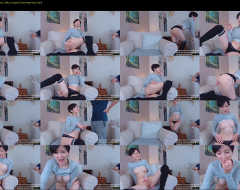 yournaughtypixie — 54 minute Chaturbate couple cam show recording, 1080p, Apr 6, 2022