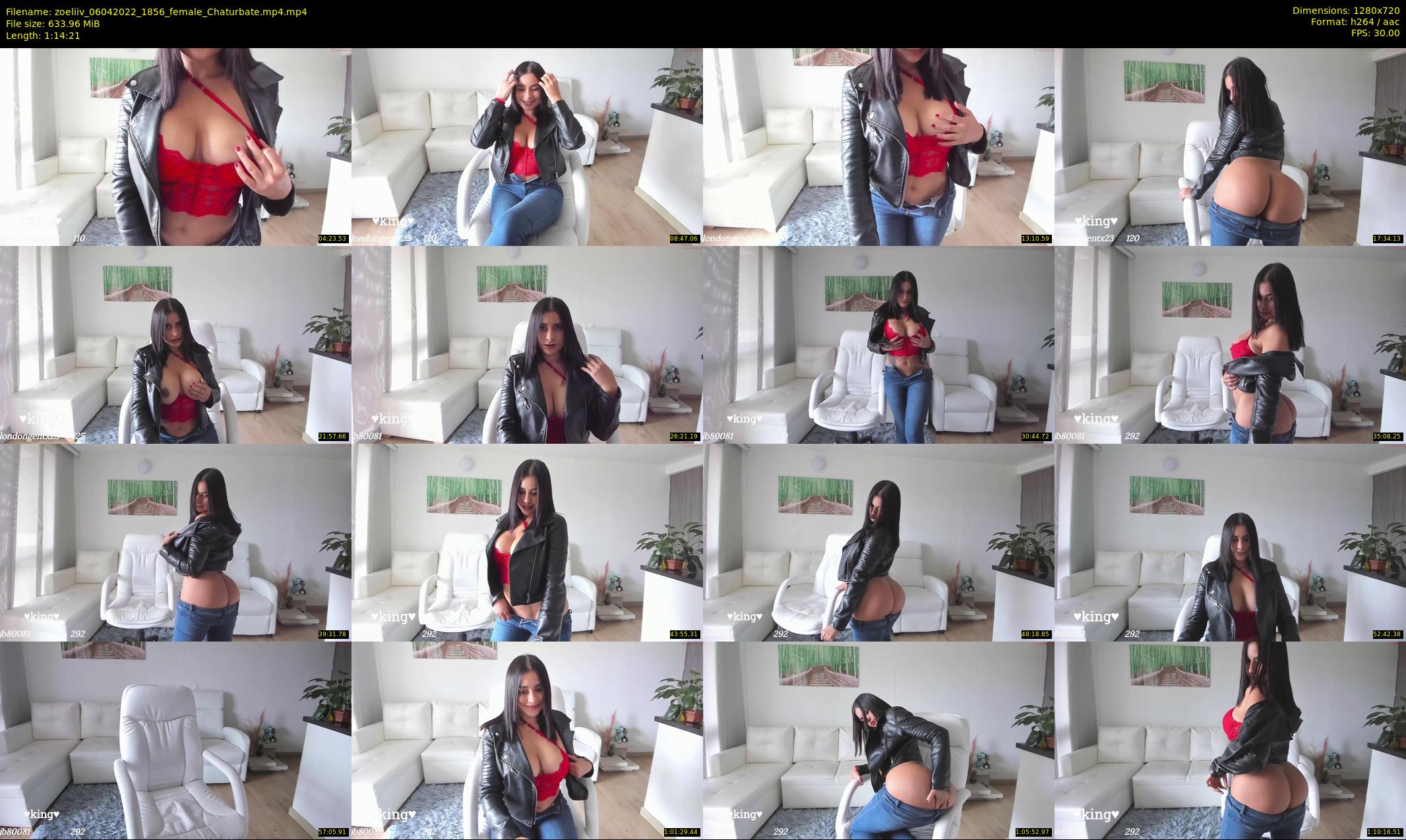 zoeliiv — 75 minute Chaturbate female cam show recording, 720p, Apr 6, 2022