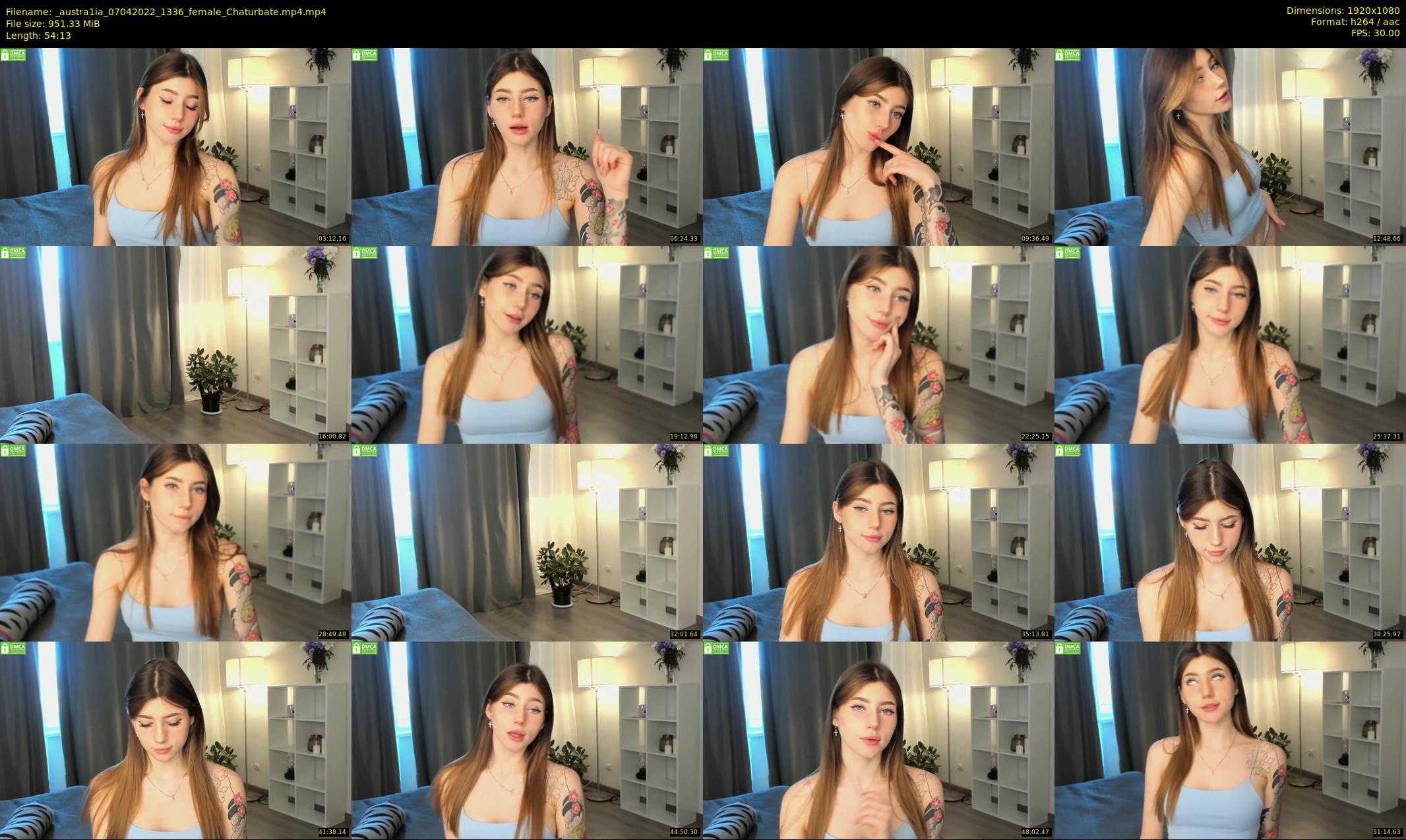 _austra1ia — 55 minute Chaturbate female cam show recording, 1080p, Apr 7, 2022