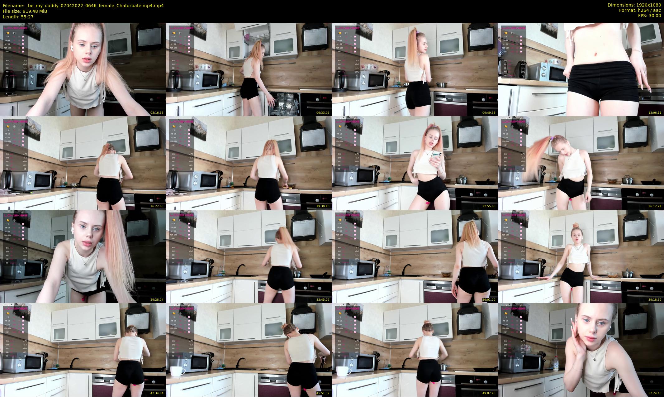_be_my_daddy — 56 minute Chaturbate female cam show recording, 1080p, Apr 7, 2022