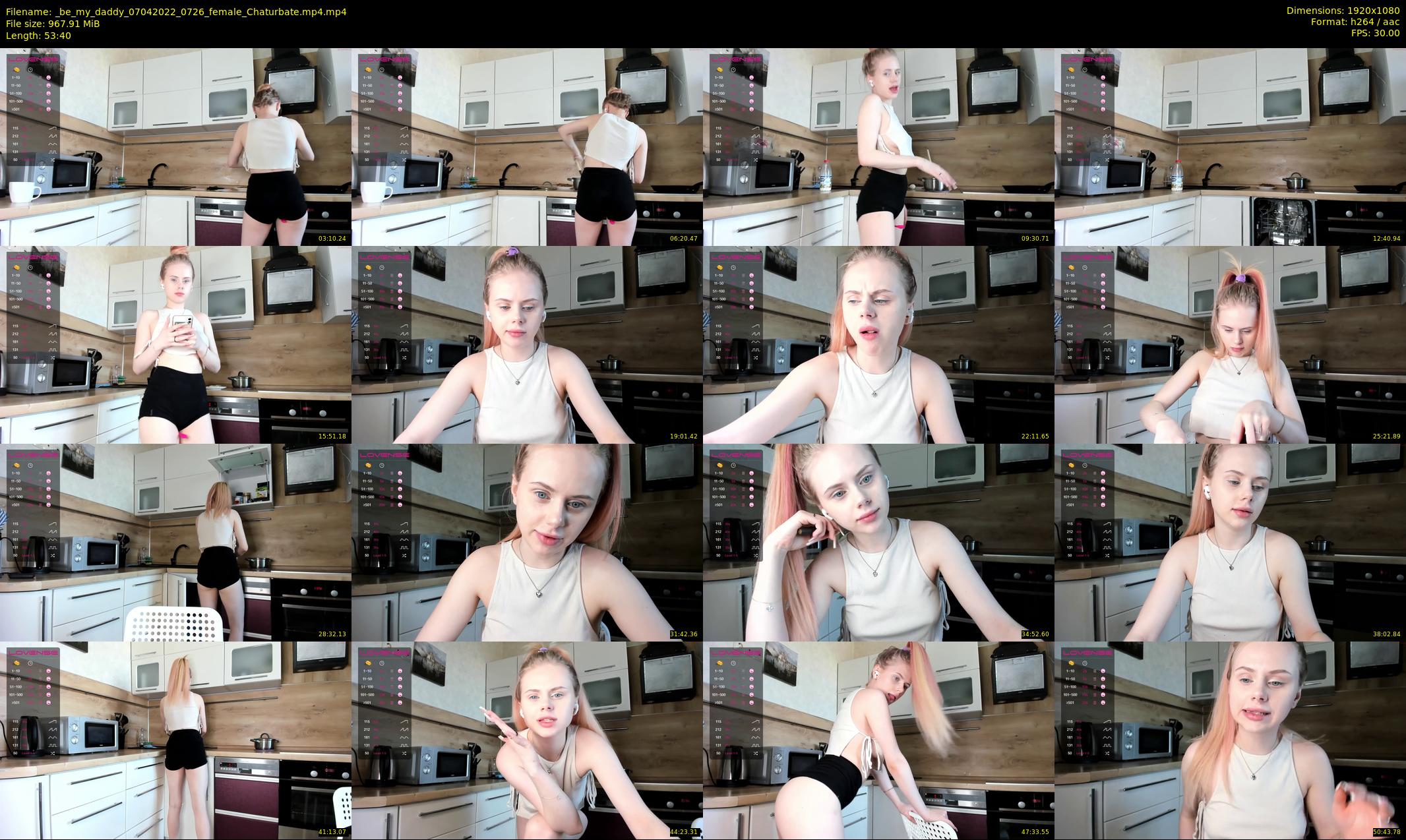 _be_my_daddy — 54 minute Chaturbate female cam show recording, 1080p, Apr 7, 2022