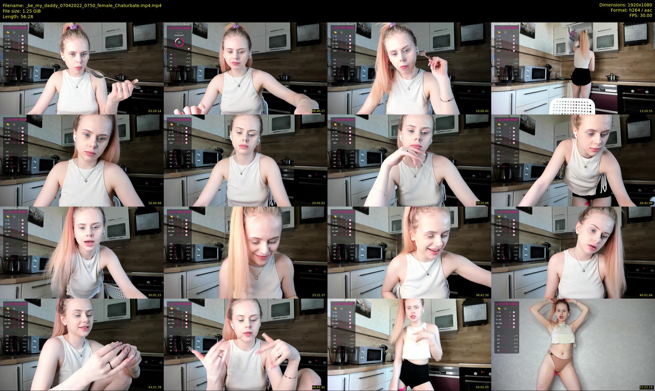 _be_my_daddy — 57 minute Chaturbate female cam show recording, 1080p, Apr 7, 2022