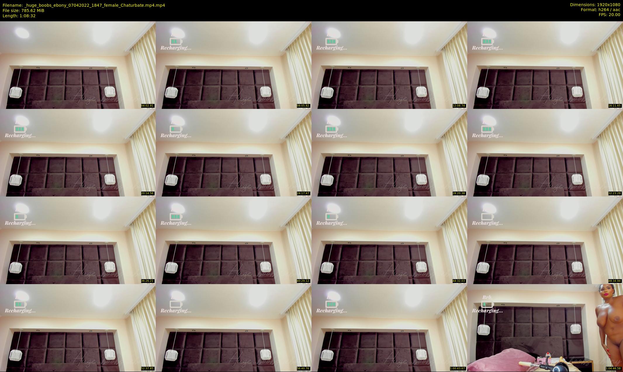 _huge_boobs_ebony — 69 minute Chaturbate female cam show recording, 1080p, Apr 7, 2022