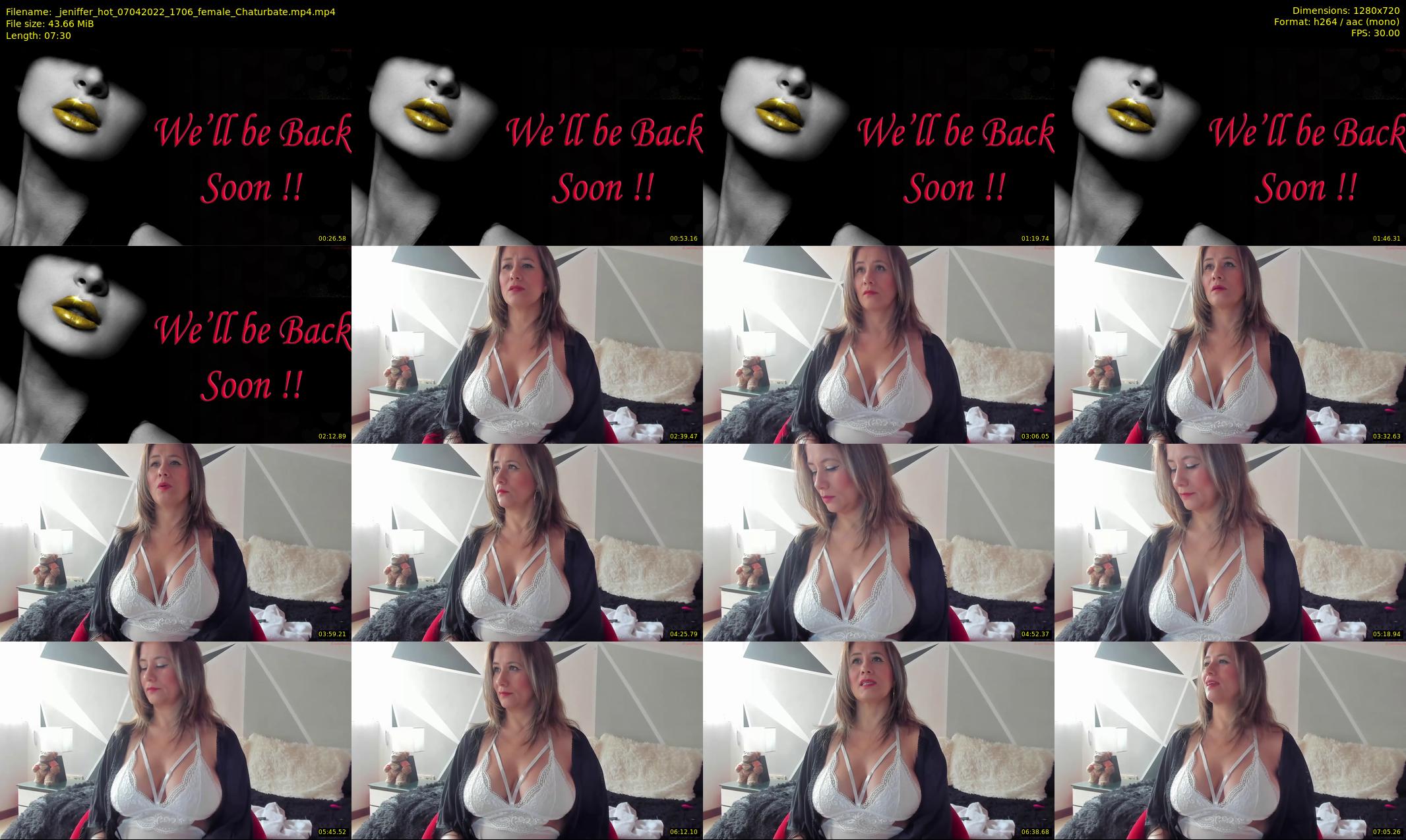 _jeniffer_hot — 8 minute Chaturbate female cam show recording, 720p, Apr 7, 2022
