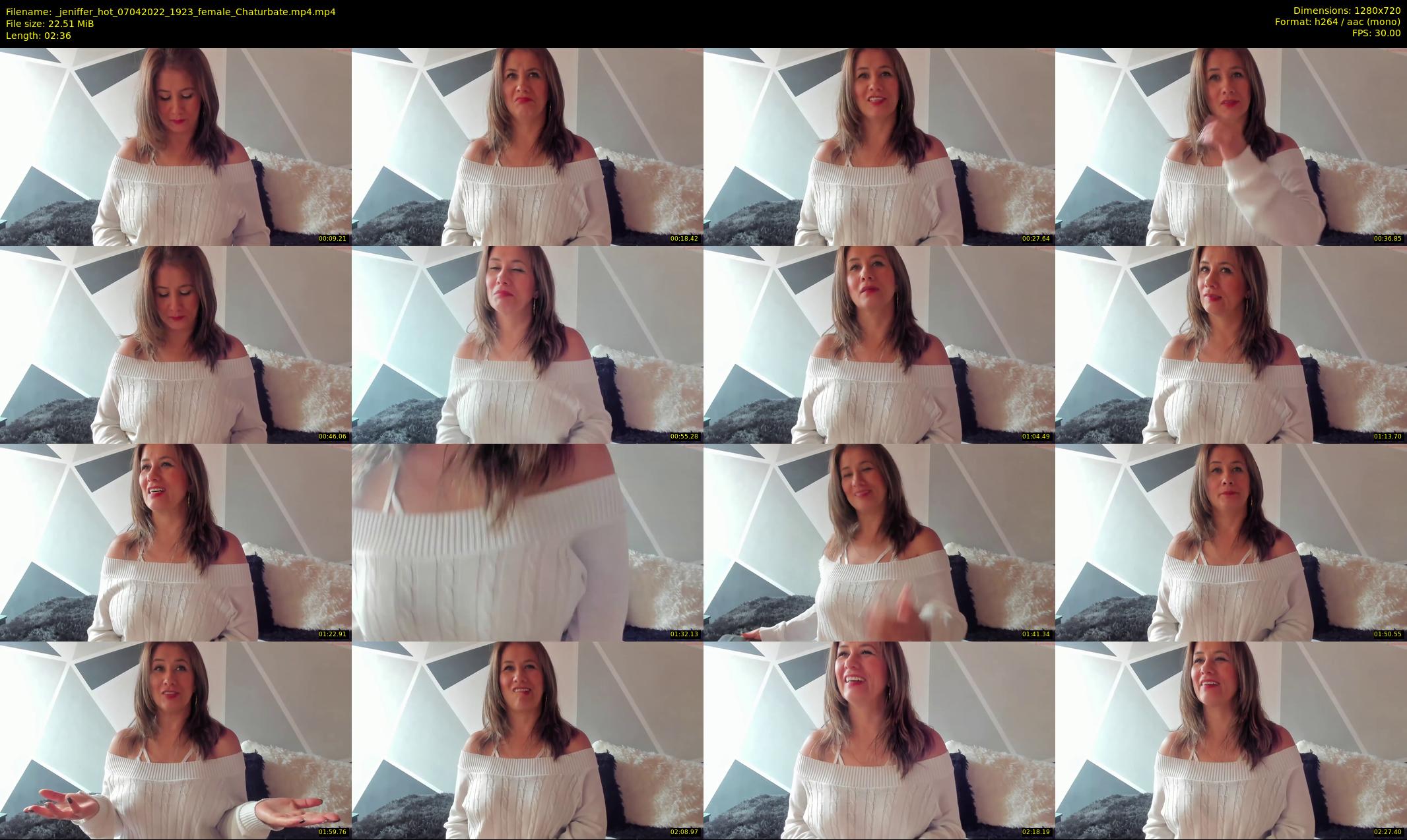 _jeniffer_hot — 3 minute Chaturbate female cam show recording, 720p, Apr 7, 2022