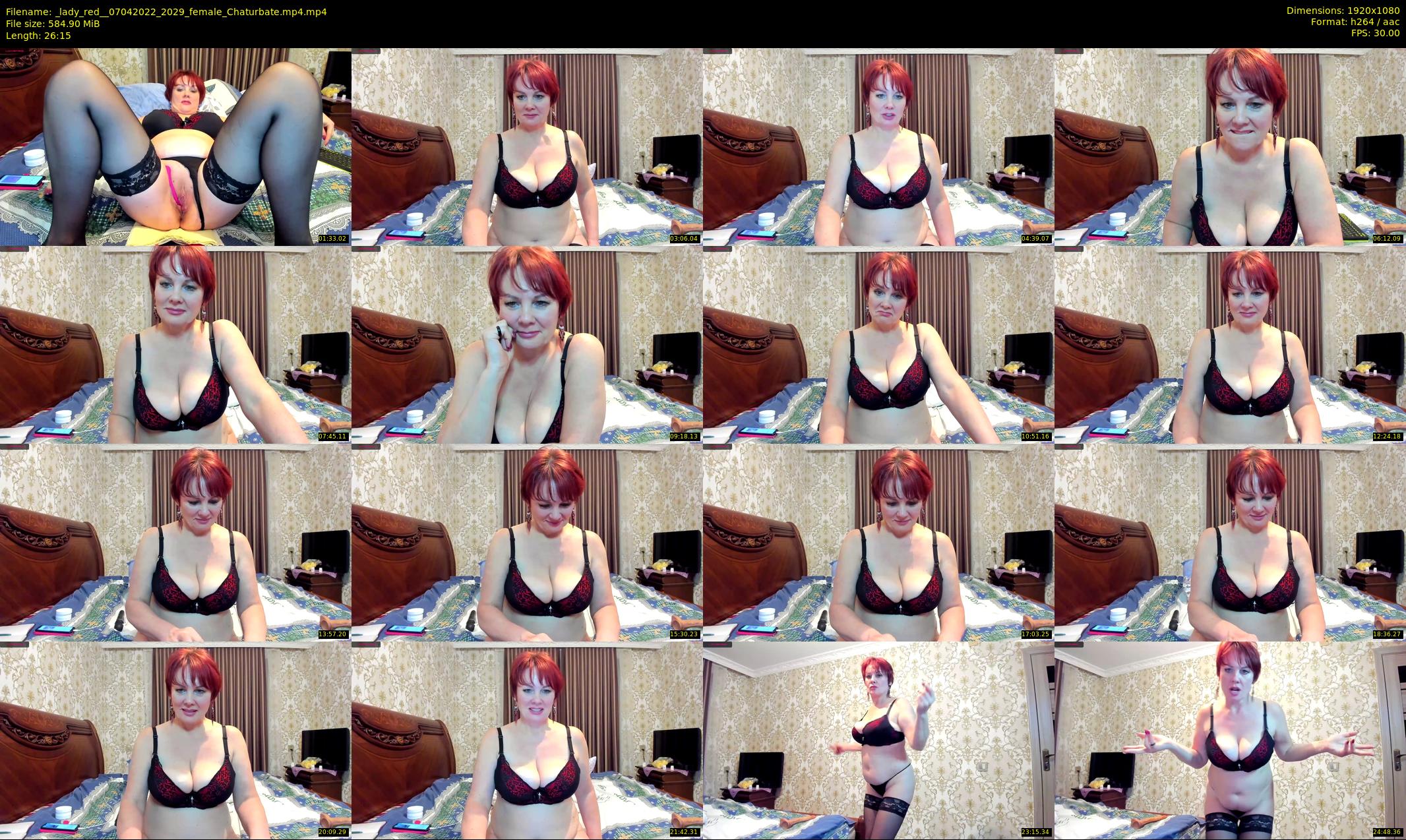 _lady_red_ — 27 minute Chaturbate female cam show recording, 1080p, Apr 7, 2022
