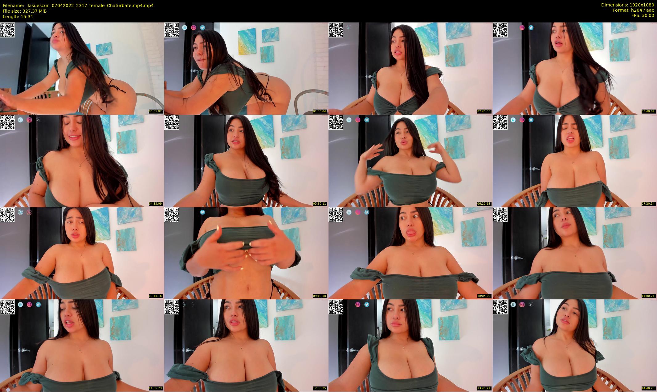 _lasuescun — 16 minute Chaturbate female cam show recording, 1080p, Apr 7, 2022