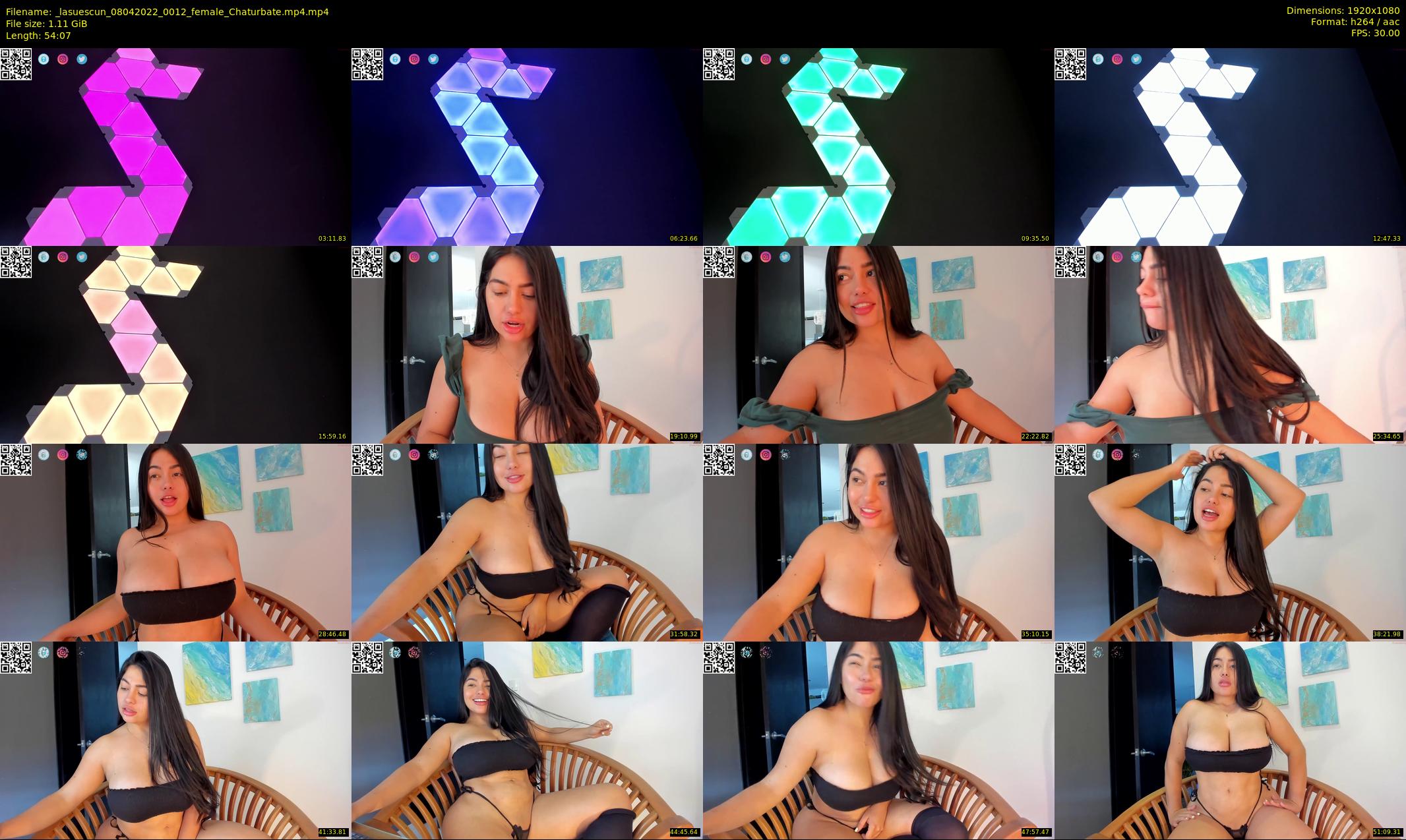 _lasuescun — 55 minute Chaturbate female cam show recording, 1080p, Apr 8, 2022