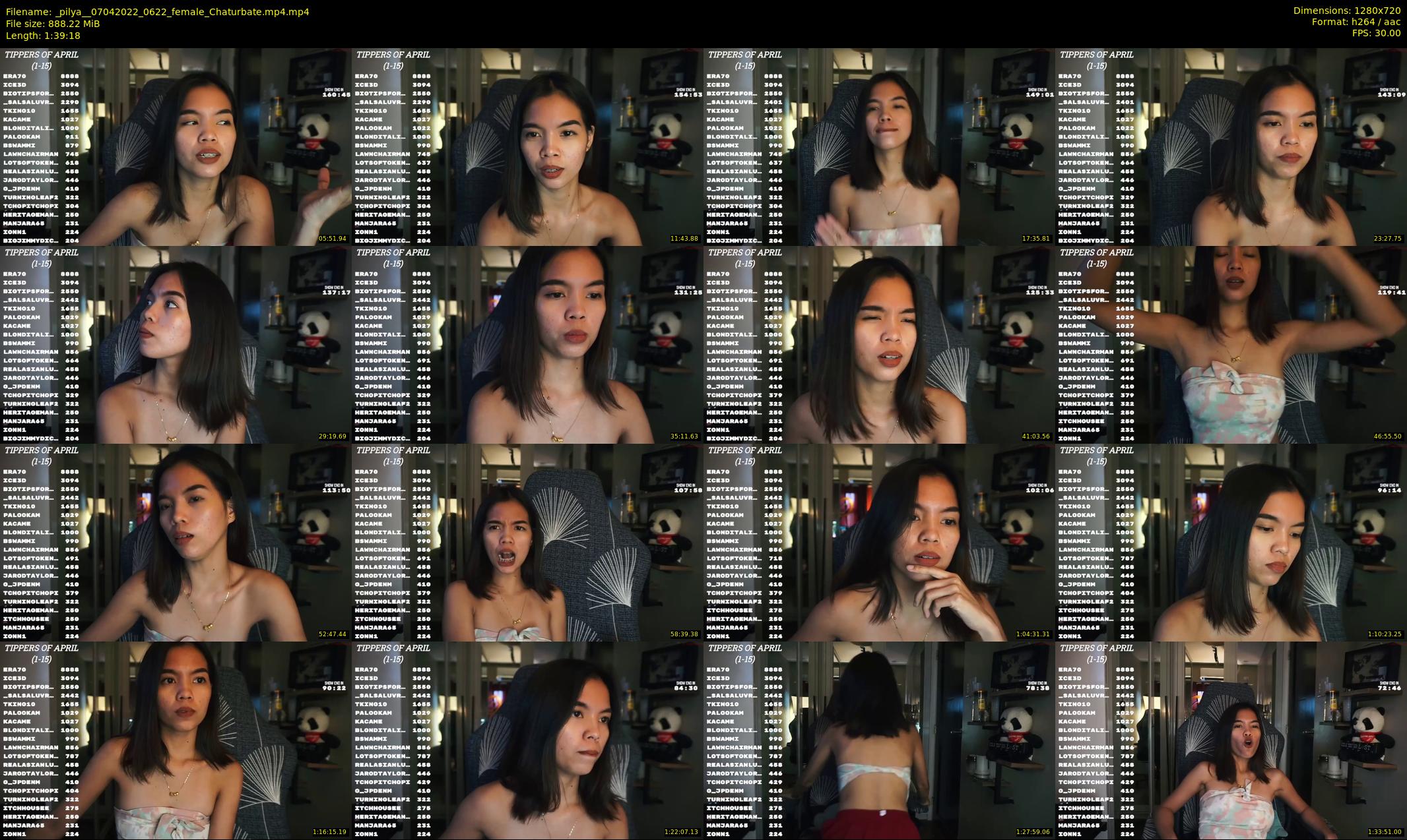 _pilya_ — 100 minute Chaturbate female cam show recording, 720p, Apr 7, 2022