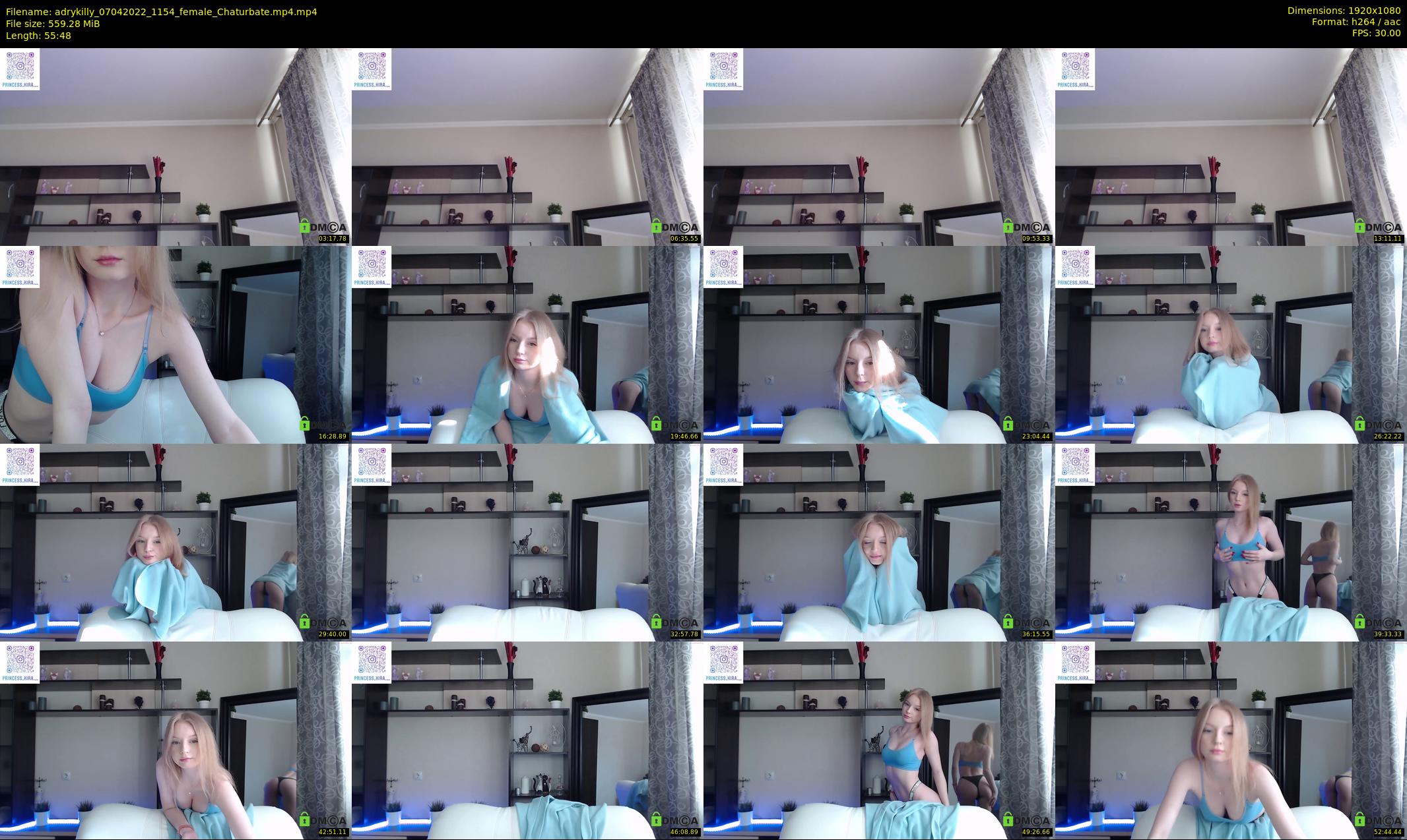 adrykilly — 56 minute Chaturbate female cam show recording, 1080p, Apr 7, 2022