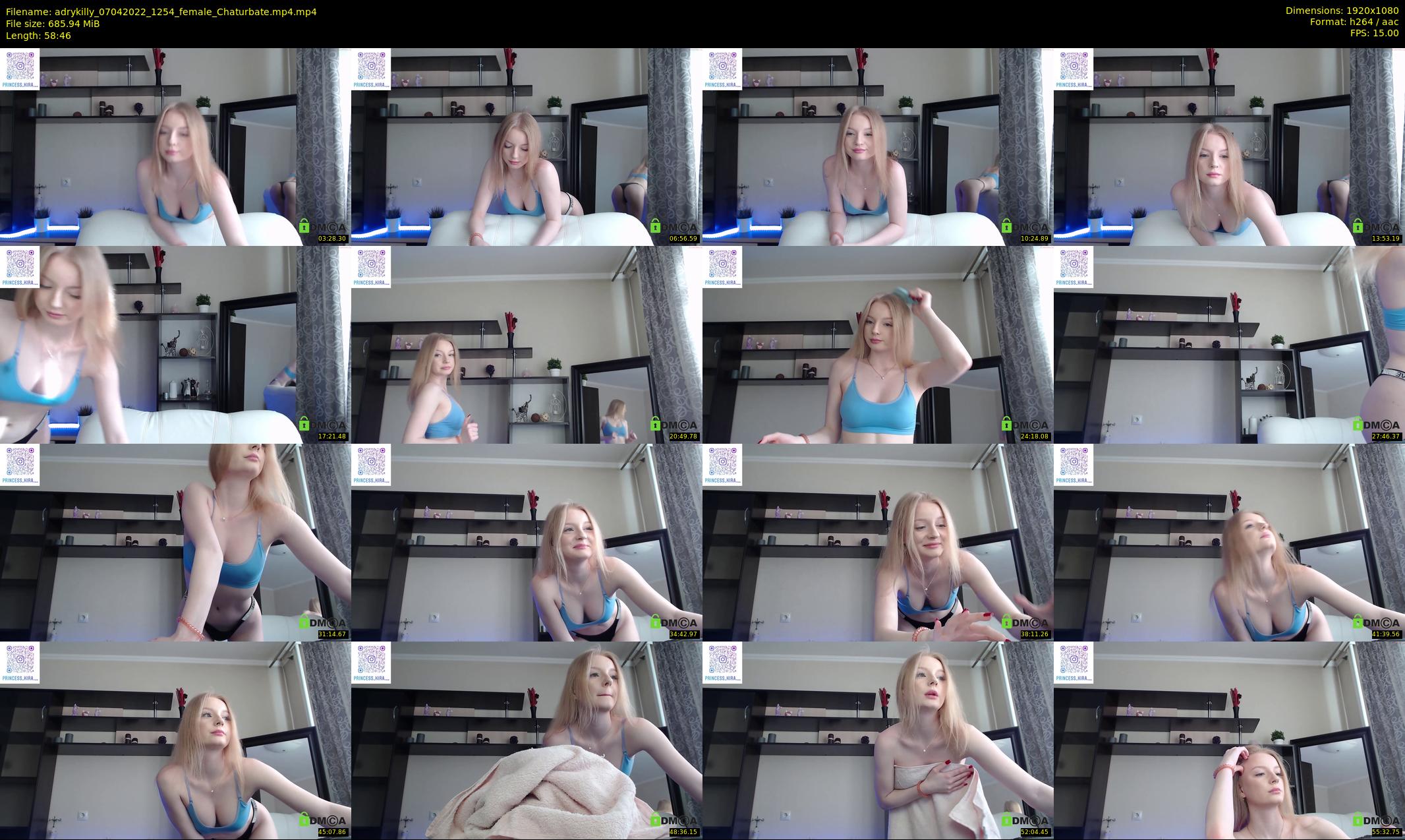 adrykilly — 59 minute Chaturbate female cam show recording, 1080p, Apr 7, 2022