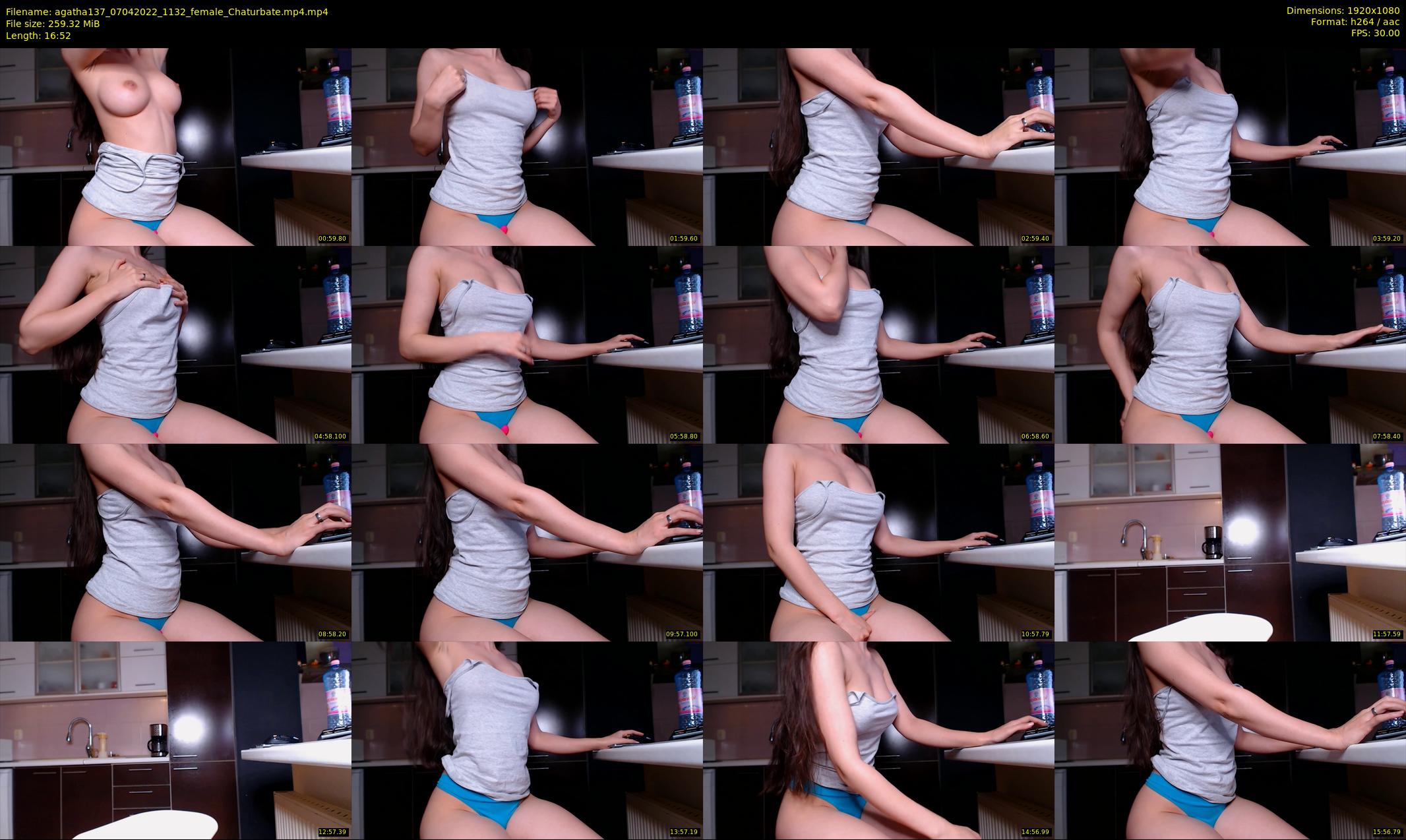 agatha137 — 17 minute Chaturbate female cam show recording, 1080p, Apr 7, 2022