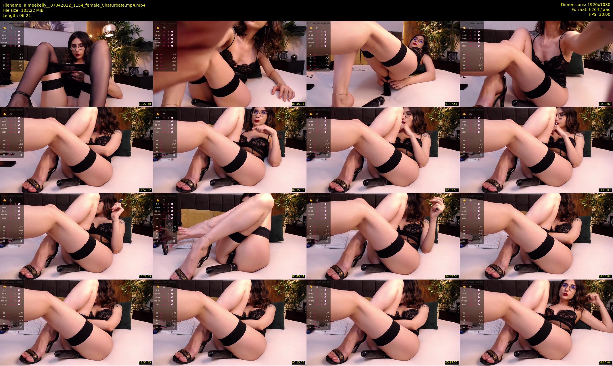 aimeekelly_ — 7 minute Chaturbate female cam show recording, 1080p, Apr 7, 2022
