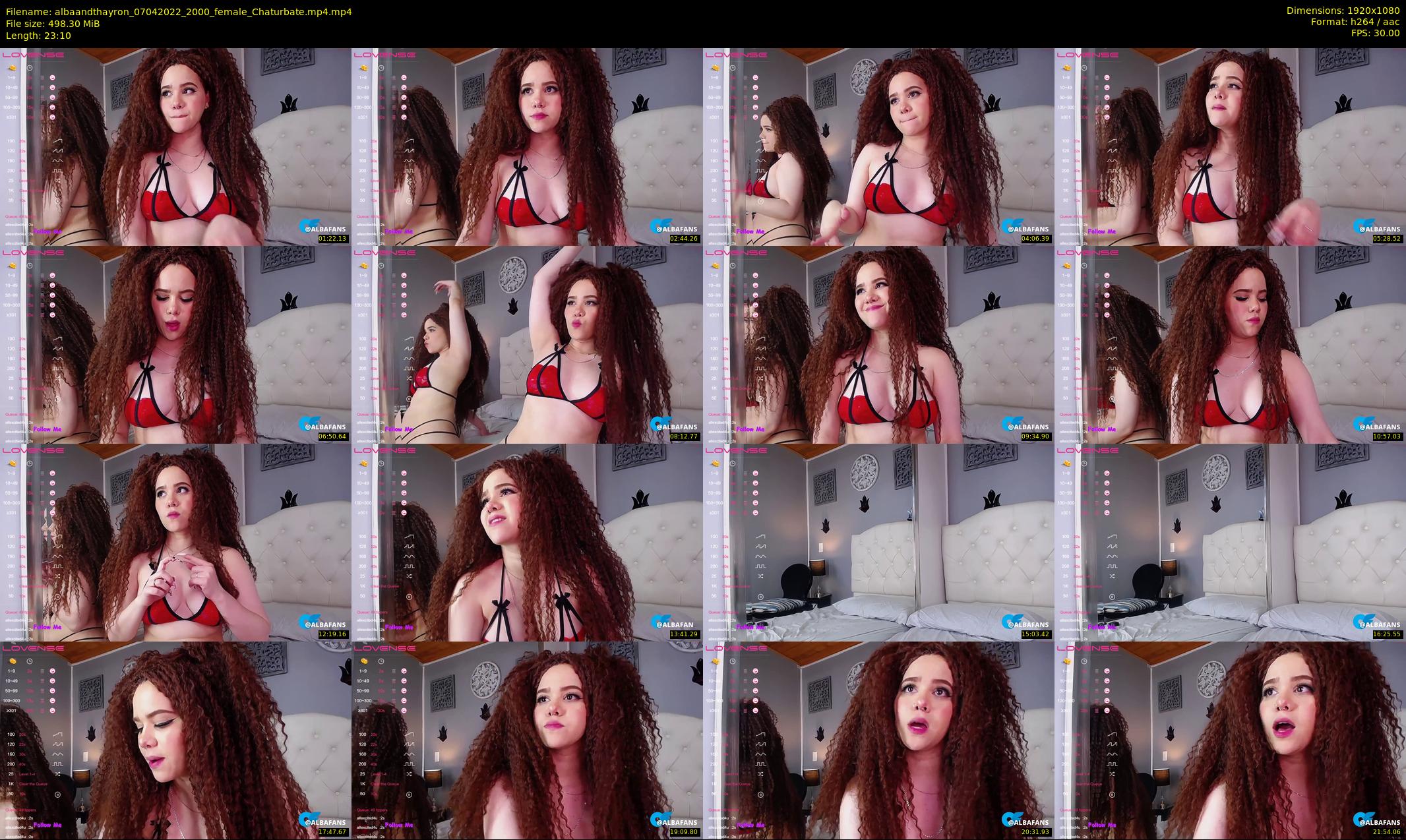 albaandthayron — 24 minute Chaturbate couple cam show recording, 1080p, Apr 7, 2022