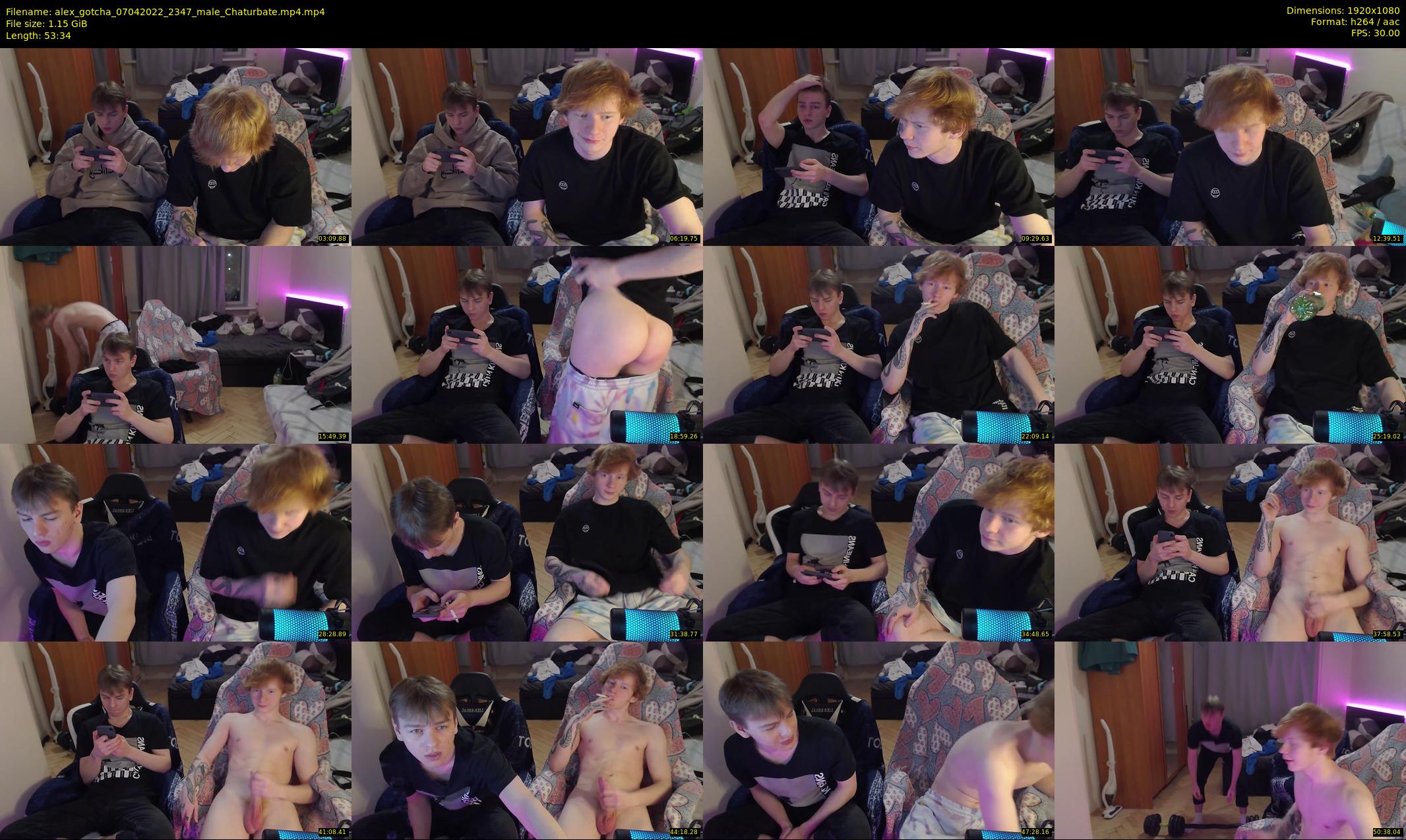 alex_gotcha — 54 minute Chaturbate male cam show recording, 1080p, Apr 7, 2022