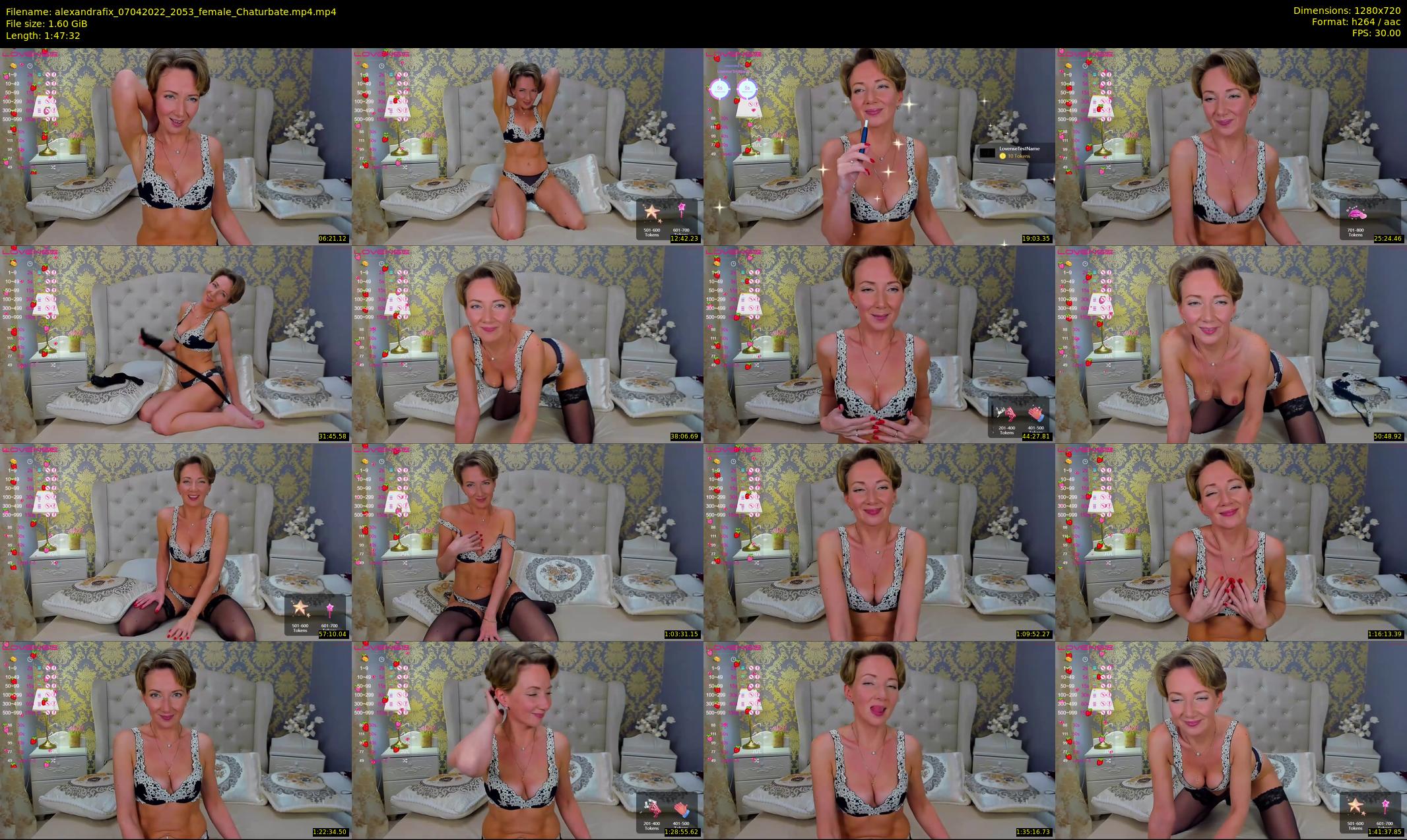 alexandrafix — 108 minute Chaturbate female cam show recording, 720p, Apr 7, 2022