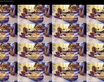 alexyork — 8 minute Chaturbate male cam show recording, 1080p, Apr 8, 2022
