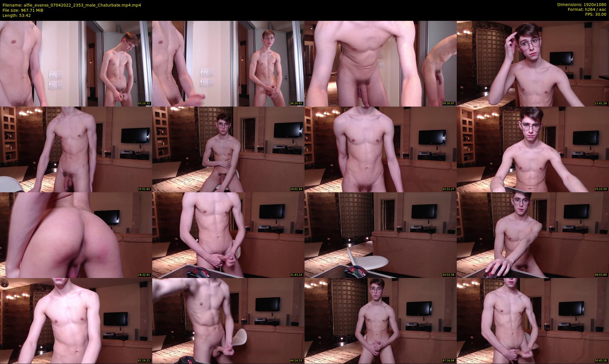 alfie_evanss — 54 minute Chaturbate male cam show recording, 1080p, Apr 7, 2022
