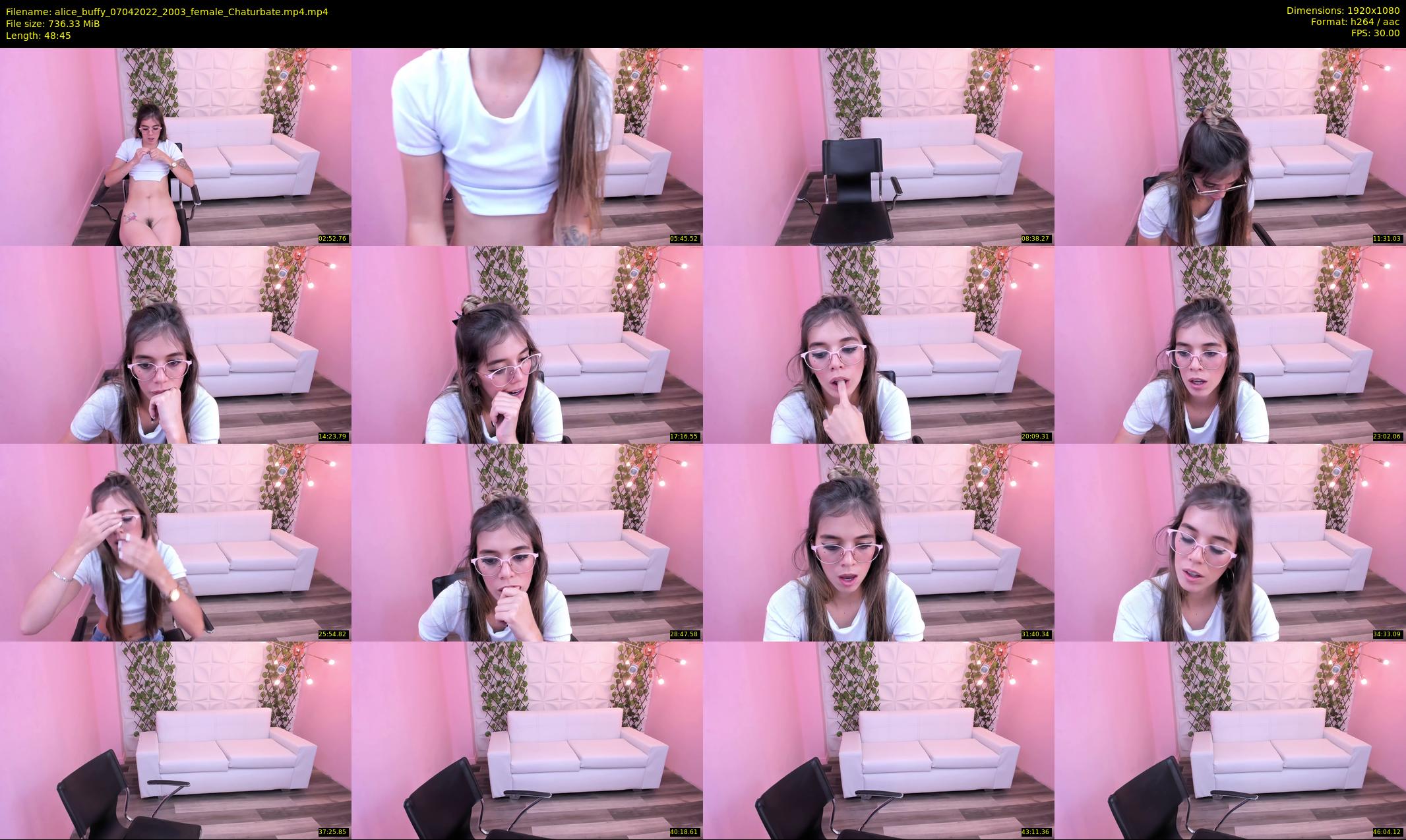 alice_buffy — 49 minute Chaturbate female cam show recording, 1080p, Apr 7, 2022