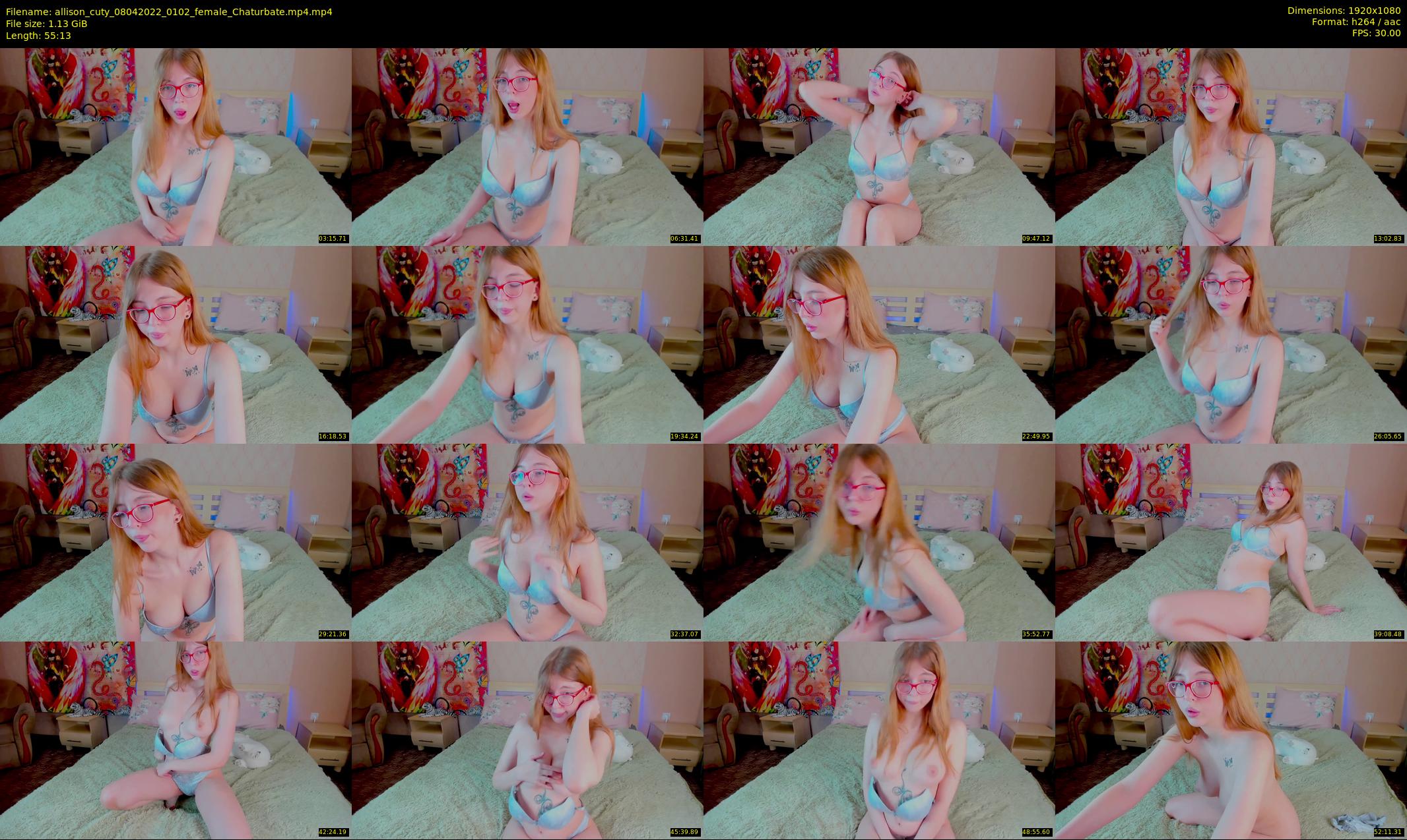 allison_cuty — 56 minute Chaturbate female cam show recording, 1080p, Apr 8, 2022
