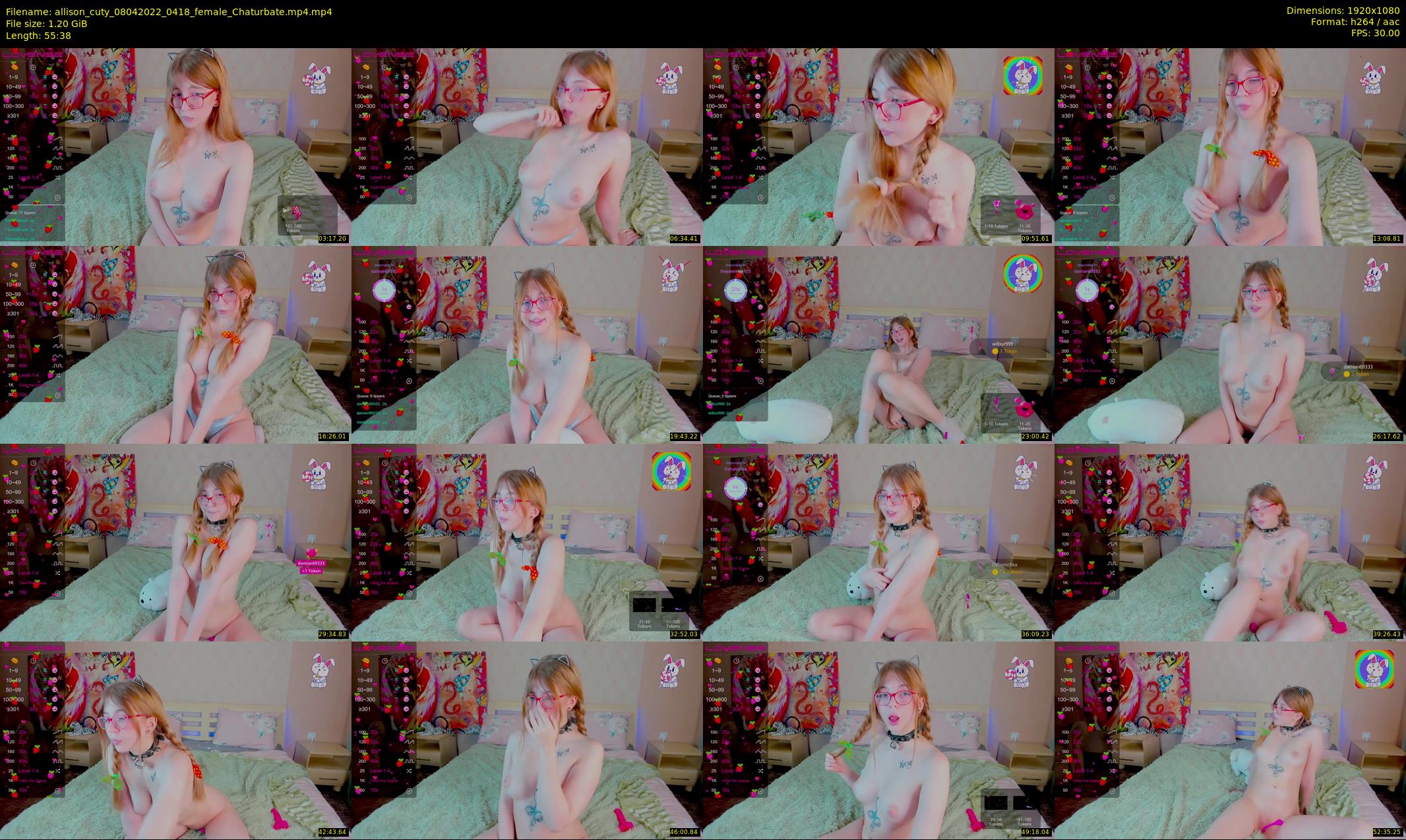 allison_cuty — 56 minute Chaturbate female cam show recording, 1080p, Apr 8, 2022