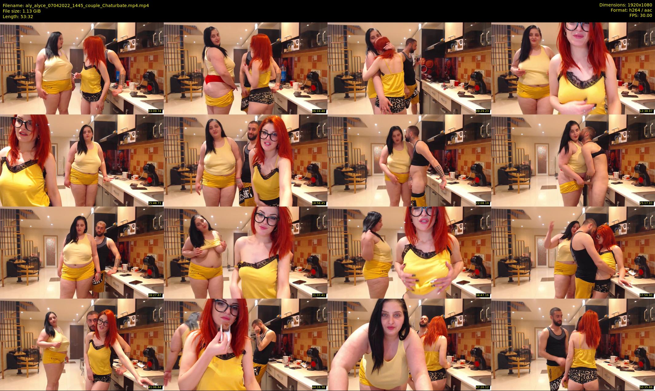aly_alyce — 54 minute Chaturbate female cam show recording, 1080p, Apr 7, 2022