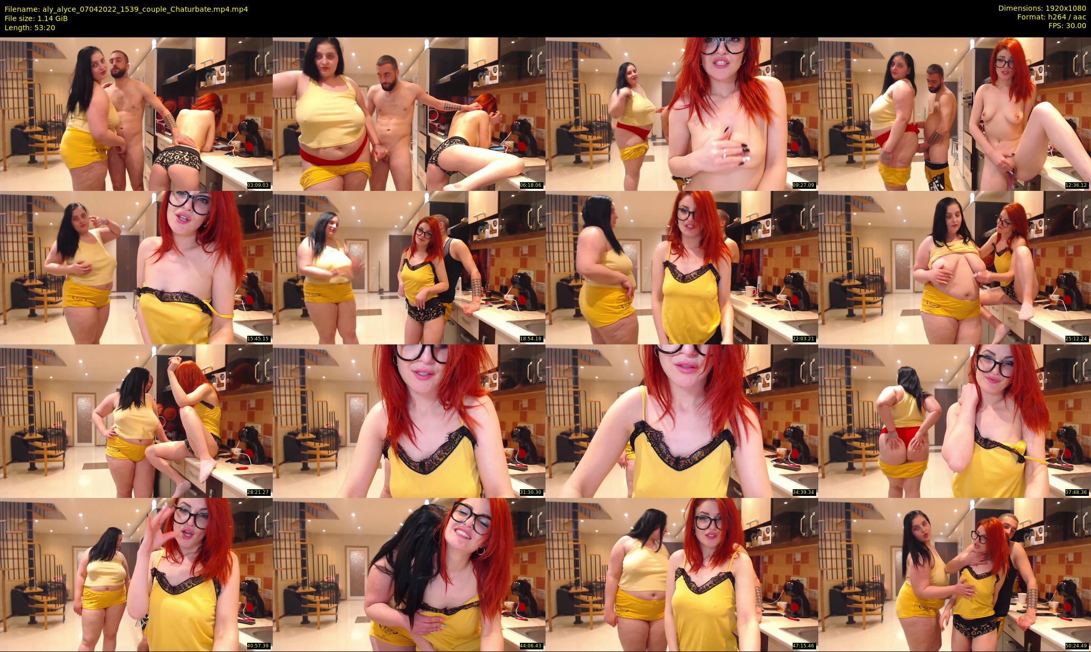 aly_alyce — 54 minute Chaturbate female cam show recording, 1080p, Apr 7, 2022