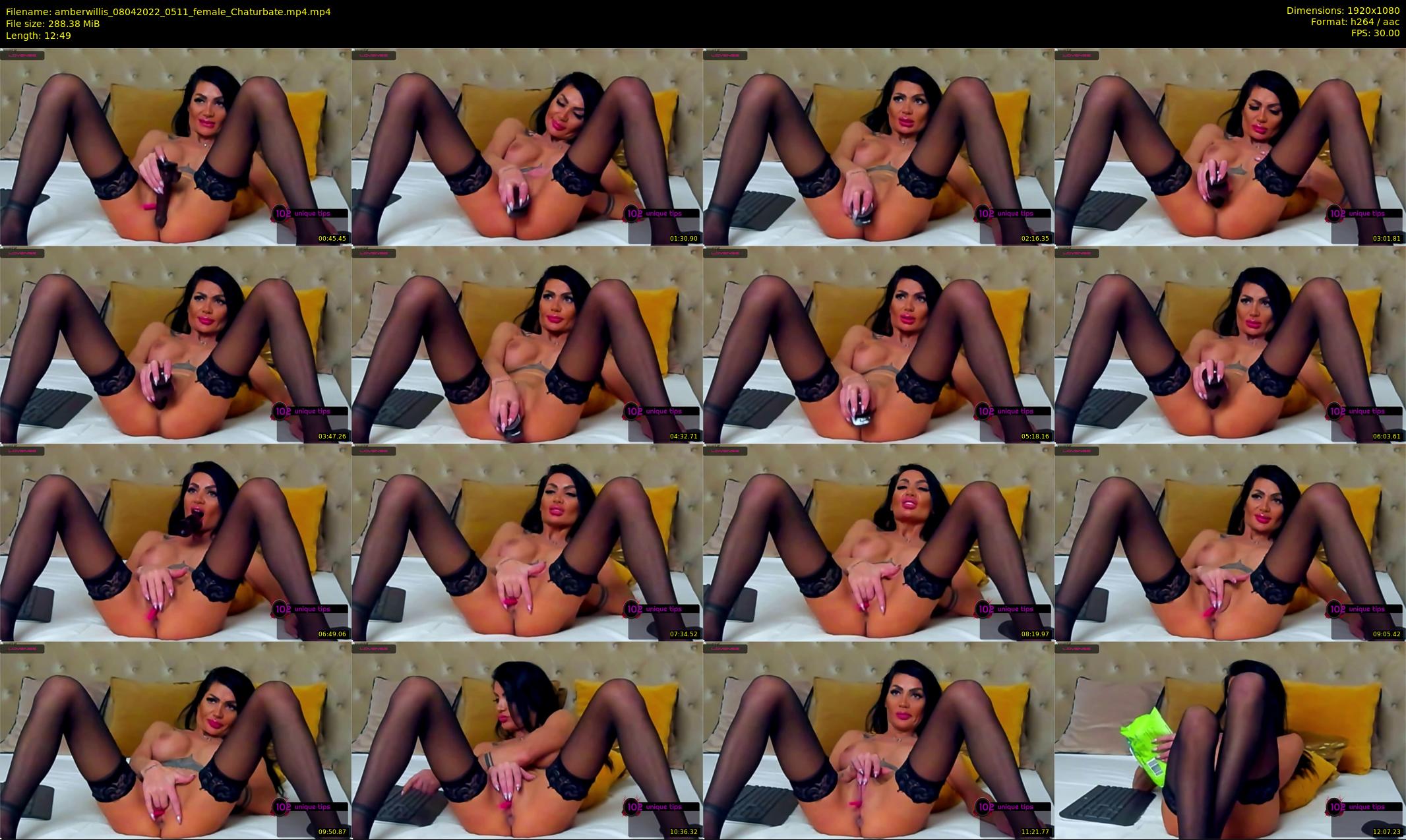 amberwillis — 13 minute Chaturbate female cam show recording, 1080p, Apr 8, 2022