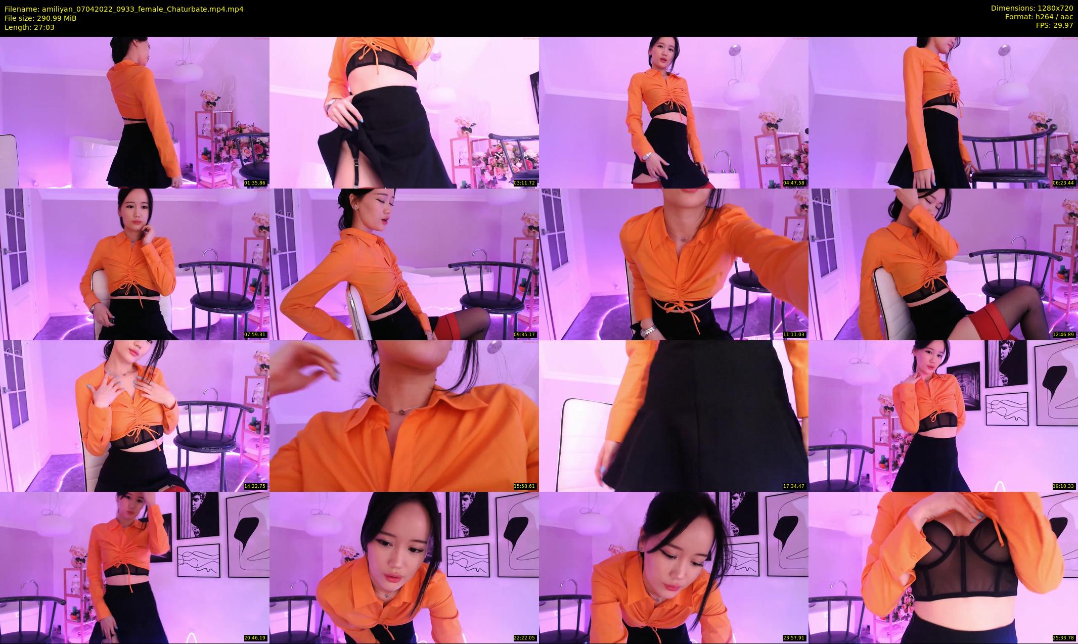 amiliyan — 28 minute Chaturbate female cam show recording, 720p, Apr 7, 2022