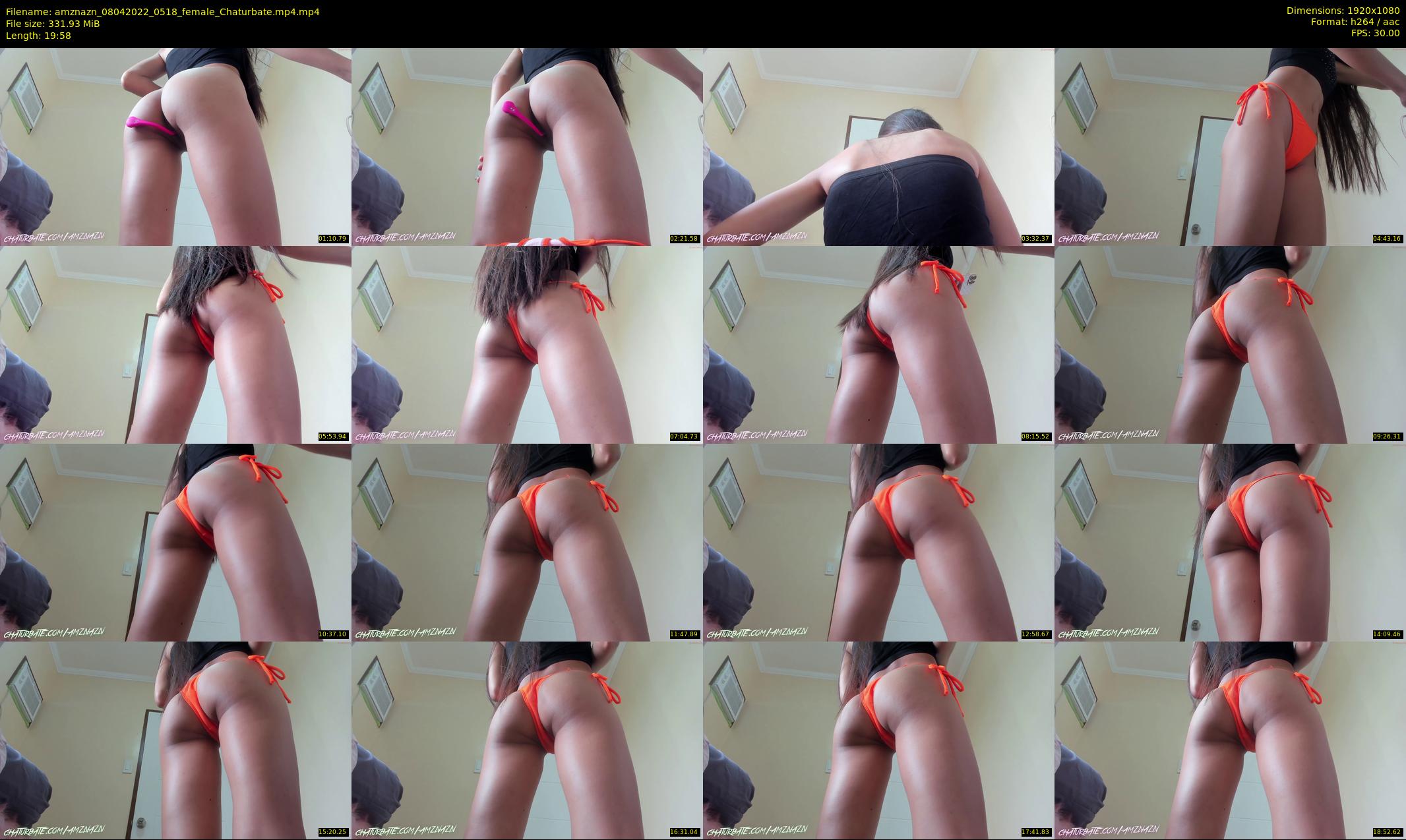 amznazn — 20 minute Chaturbate female cam show recording, 1080p, Apr 8, 2022