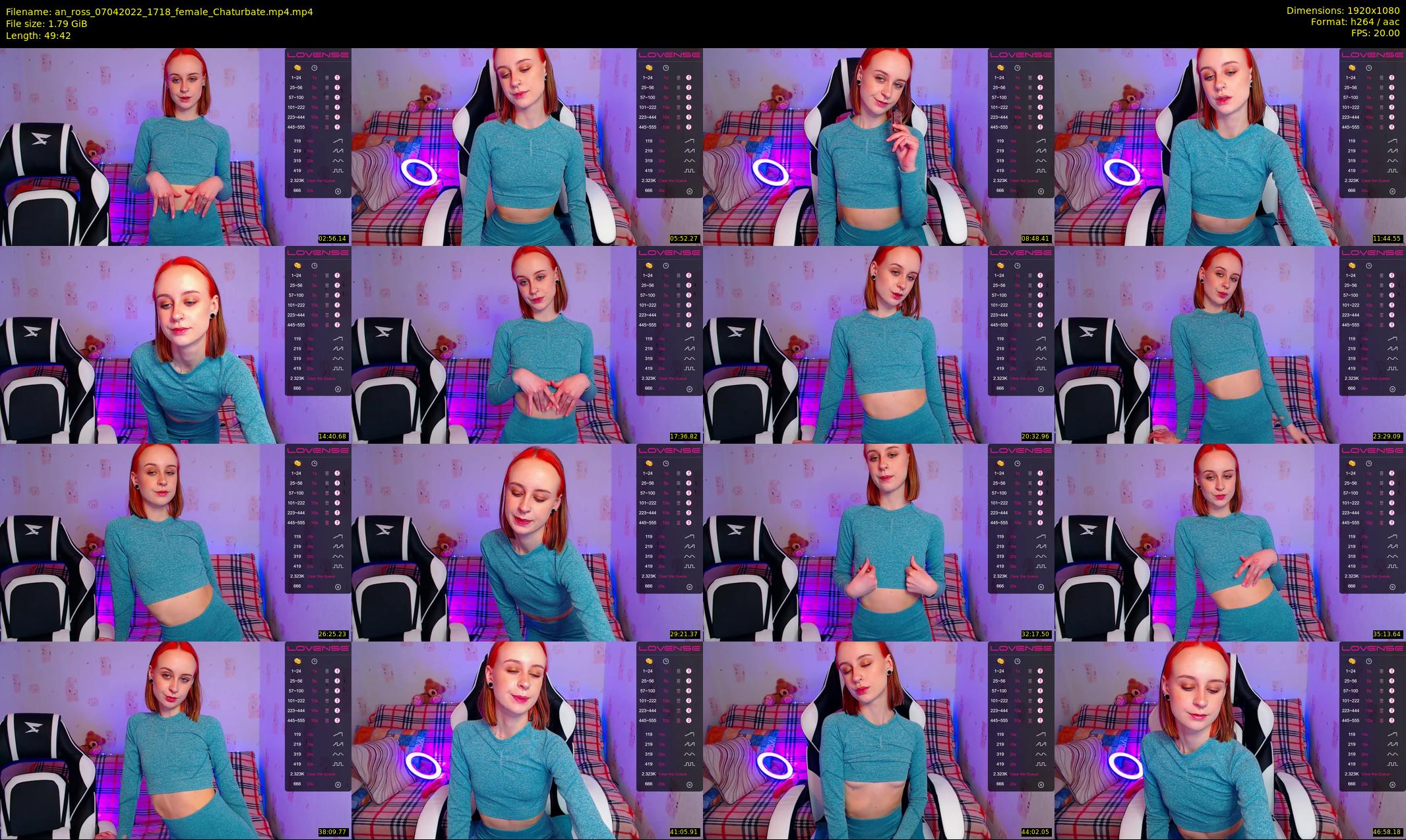 an_ross — 50 minute Chaturbate female cam show recording, 1080p, Apr 7, 2022