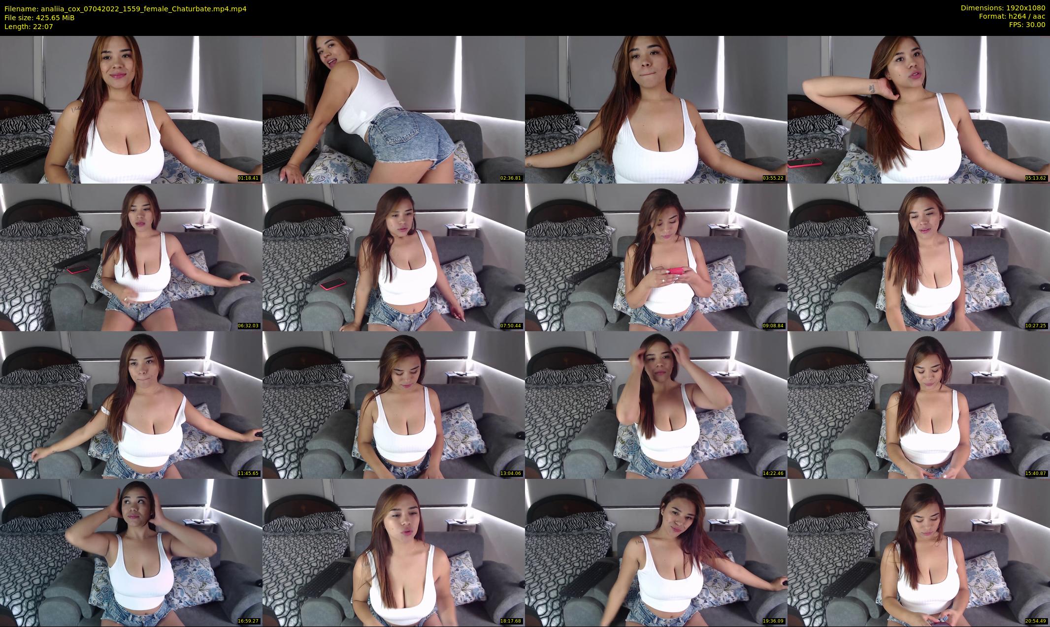 analiia_cox — 23 minute Chaturbate female cam show recording, 1080p, Apr 7, 2022