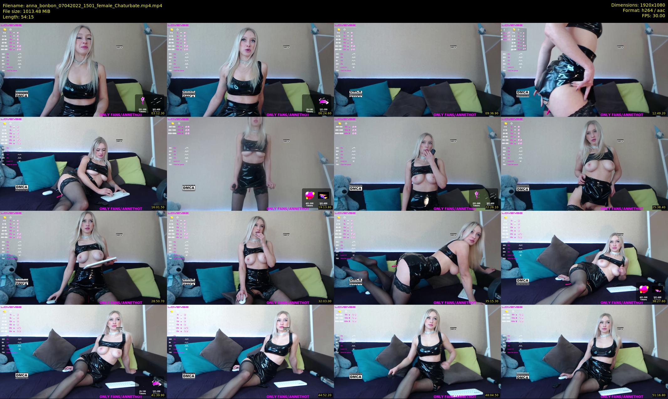 anna_bonbon — 55 minute Chaturbate female cam show recording, 1080p, Apr 7, 2022