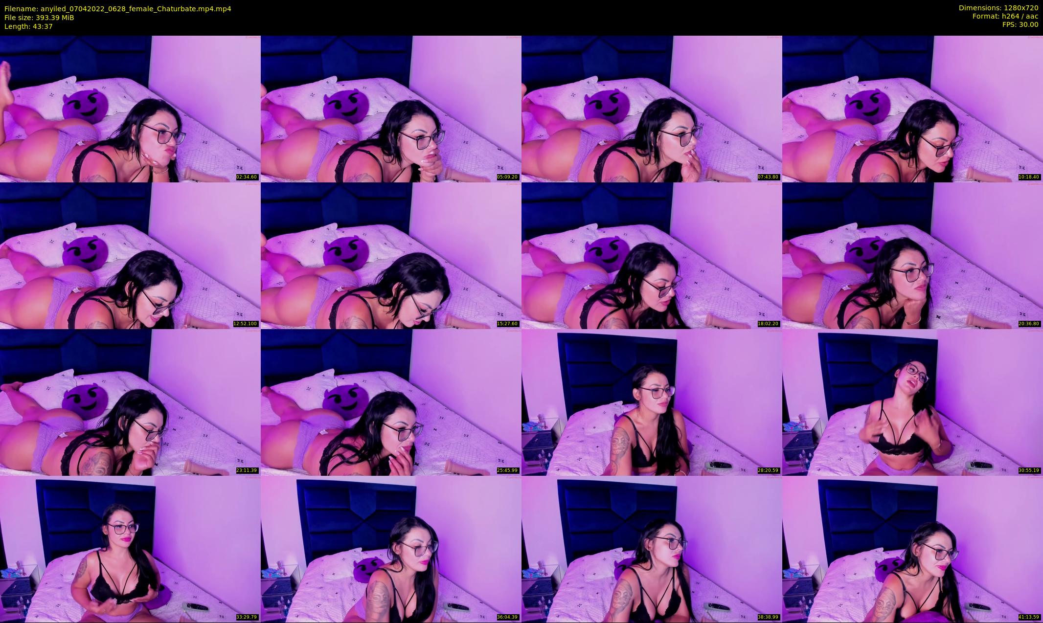 anyiled — 44 minute Chaturbate female cam show recording, 720p, Apr 7, 2022