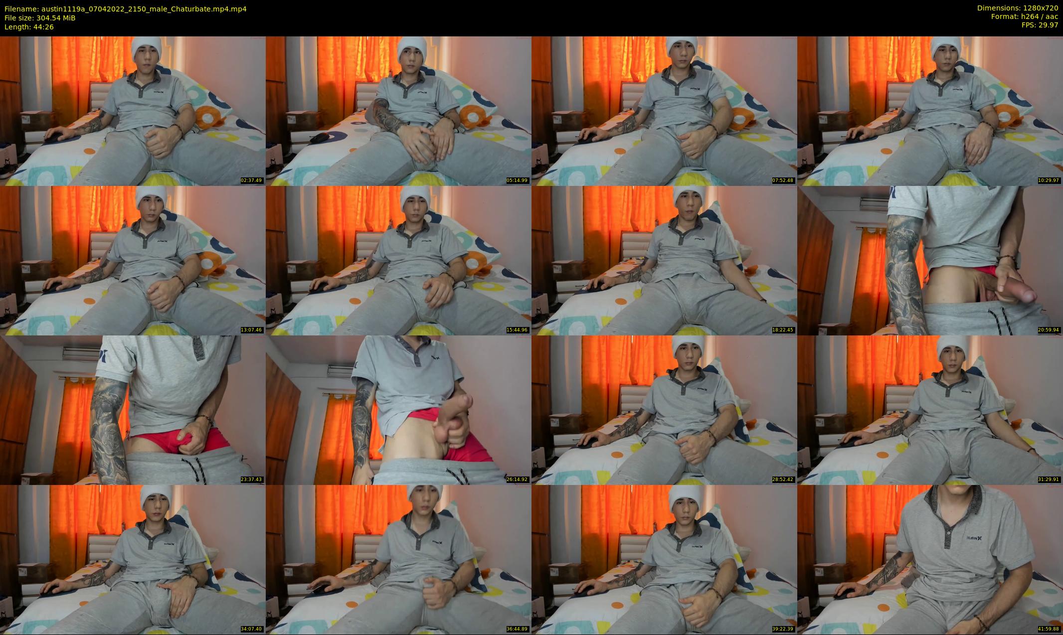 austin1119a — 45 minute Chaturbate male cam show recording, 720p, Apr 7, 2022
