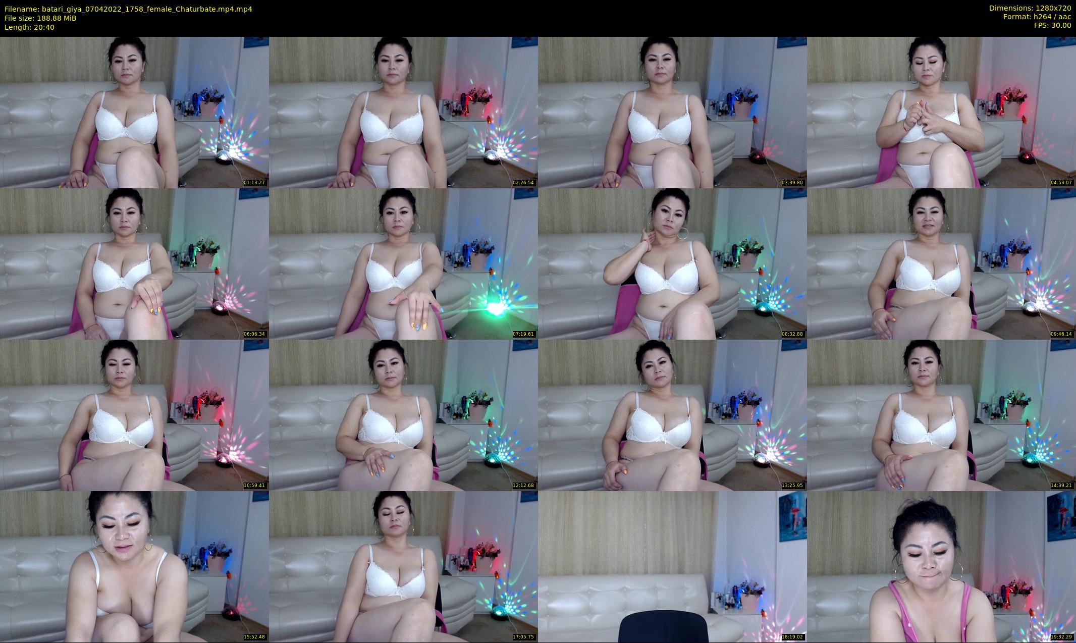 batari_giya — 21 minute Chaturbate female cam show recording, 720p, Apr 7, 2022